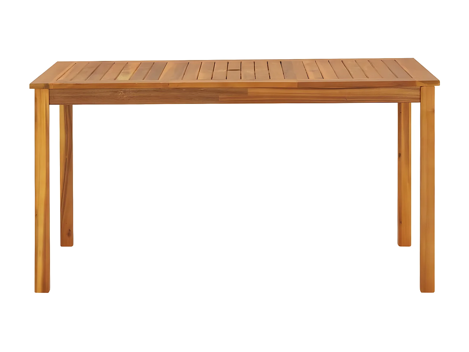 Amiens  Table de jardin 140x80x74 cm Bois d'acacia massif