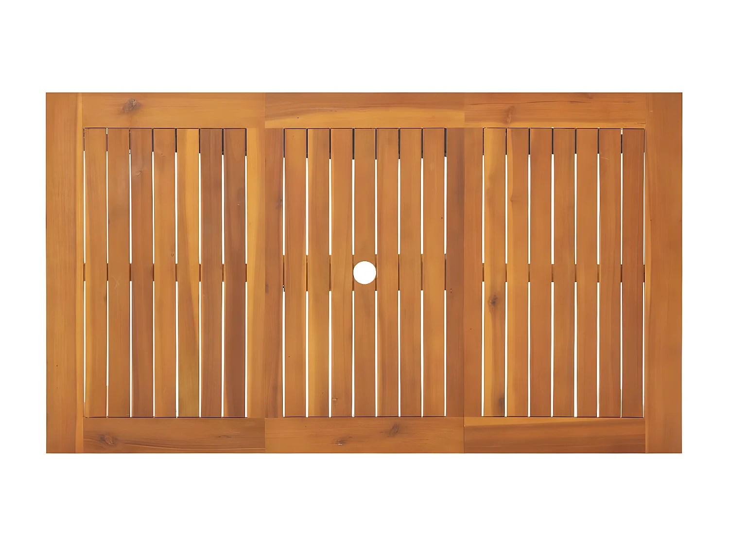 Amiens  Table de jardin 140x80x74 cm Bois d'acacia massif