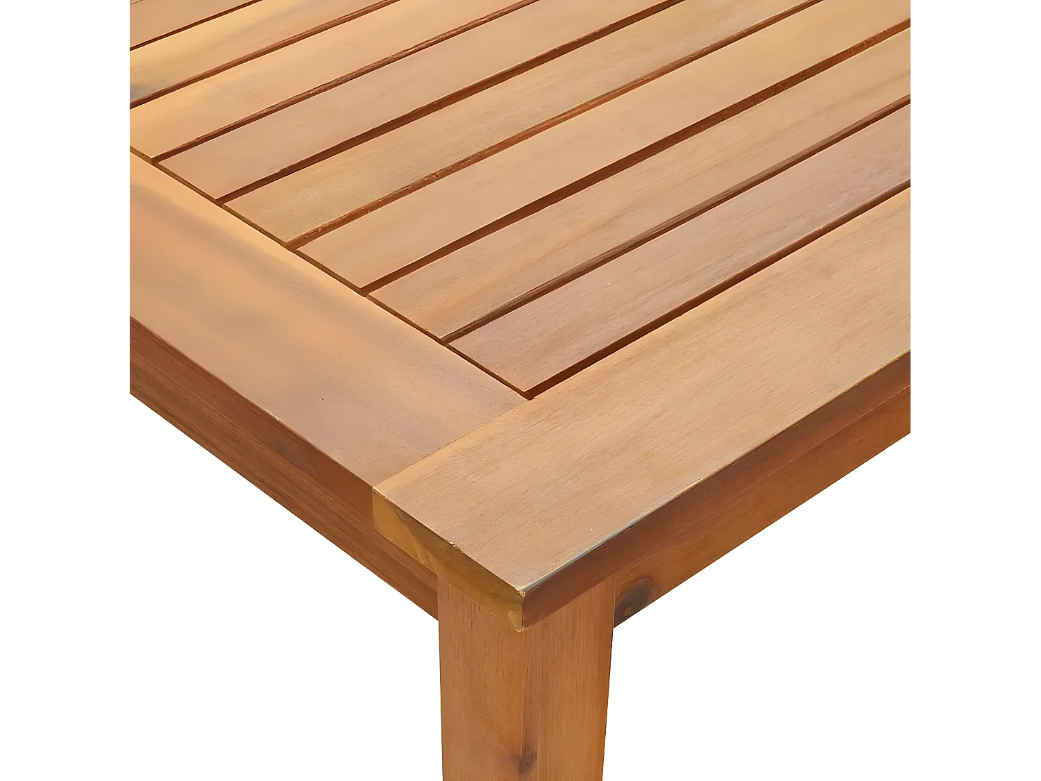 Amiens  Table de jardin 140x80x74 cm Bois d'acacia massif