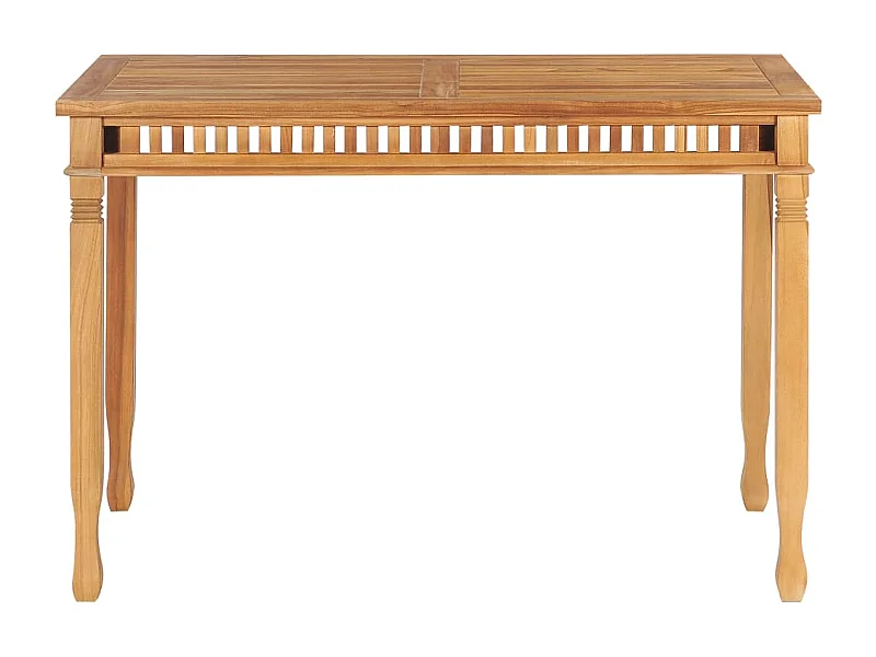 Yunus  Garten-Esstisch 110x65x80 cm Massivholz Teak