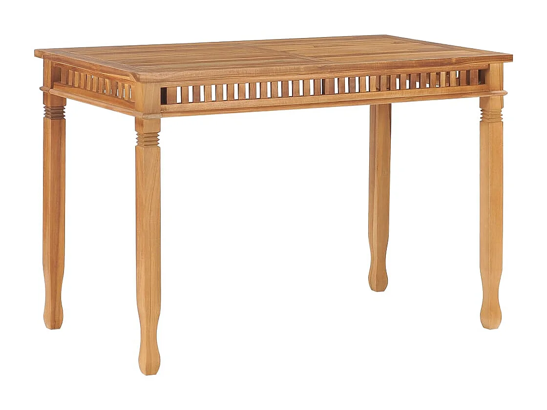 Yunus  Tuintafel 110x65x80 cm massief teakhout