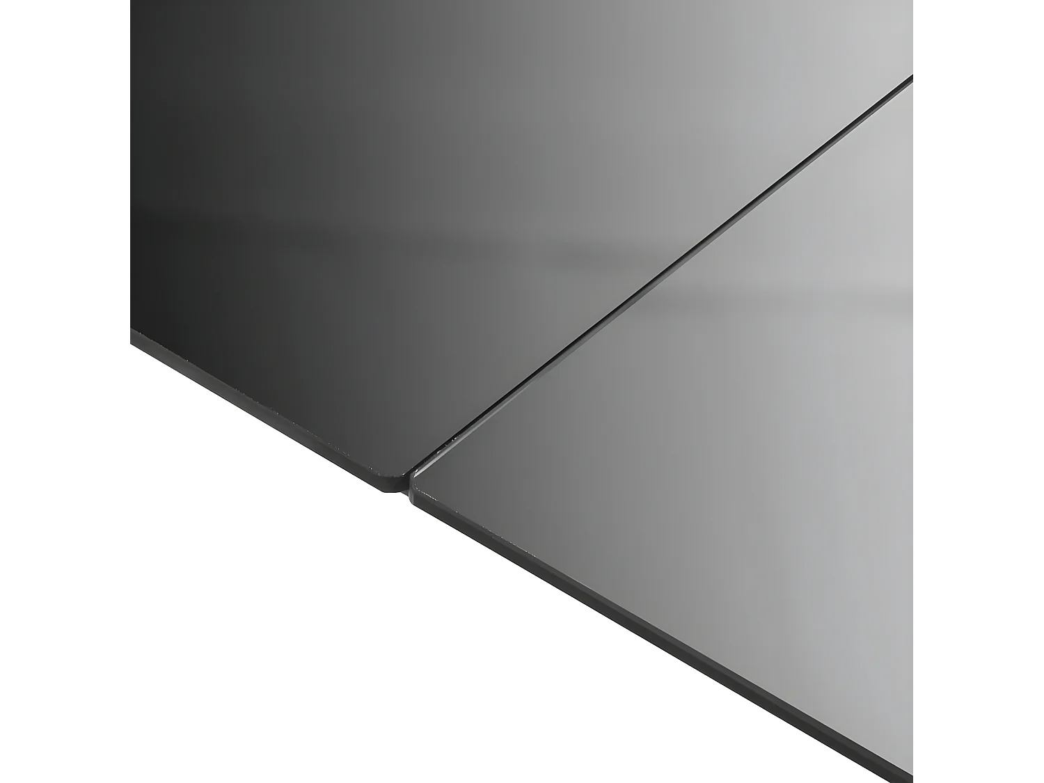 Xendel  Tuintafel 150x90x74 cm aluminium en glas zwart