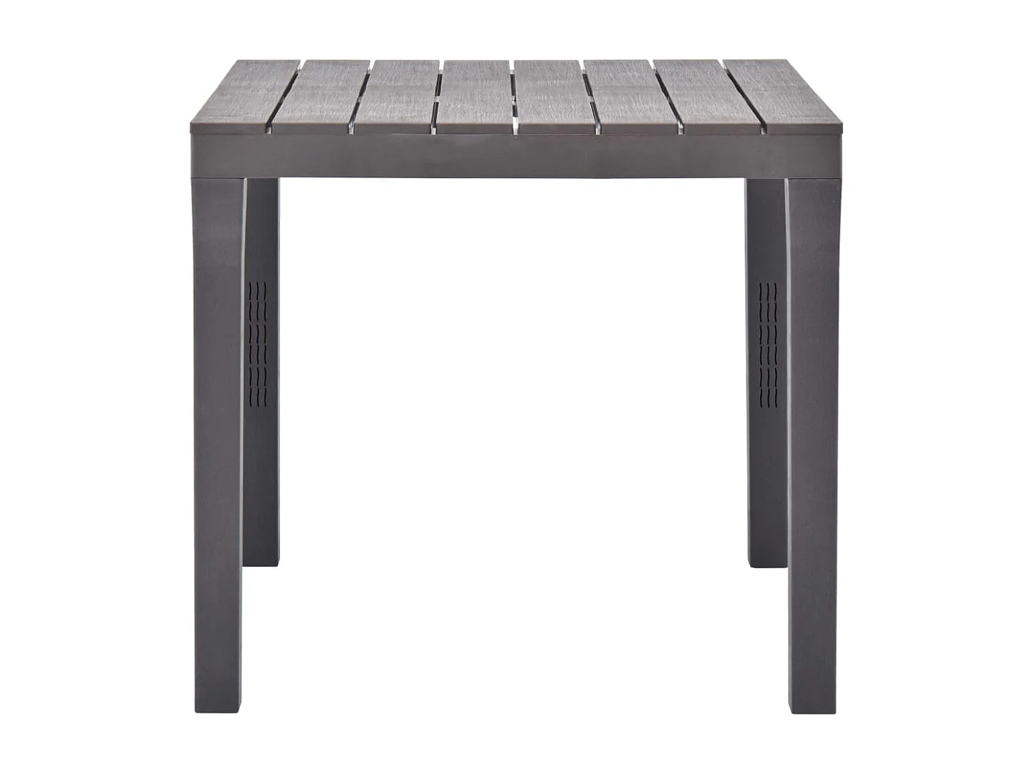 Jean-Fabrice  Table de jardin Moka 78x78x72 cm Plastique