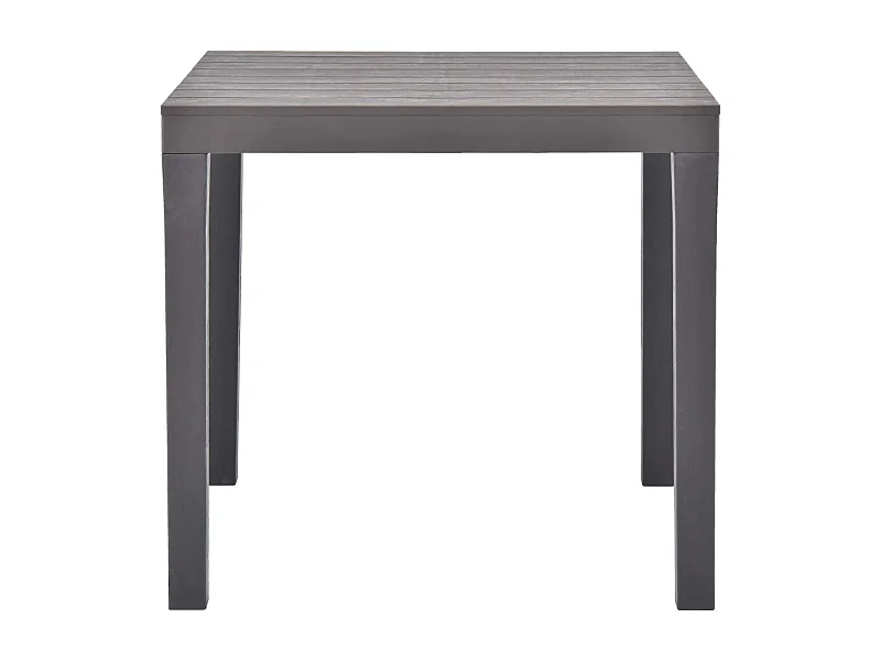 Jean-Fabrice  Table de jardin Moka 78x78x72 cm Plastique