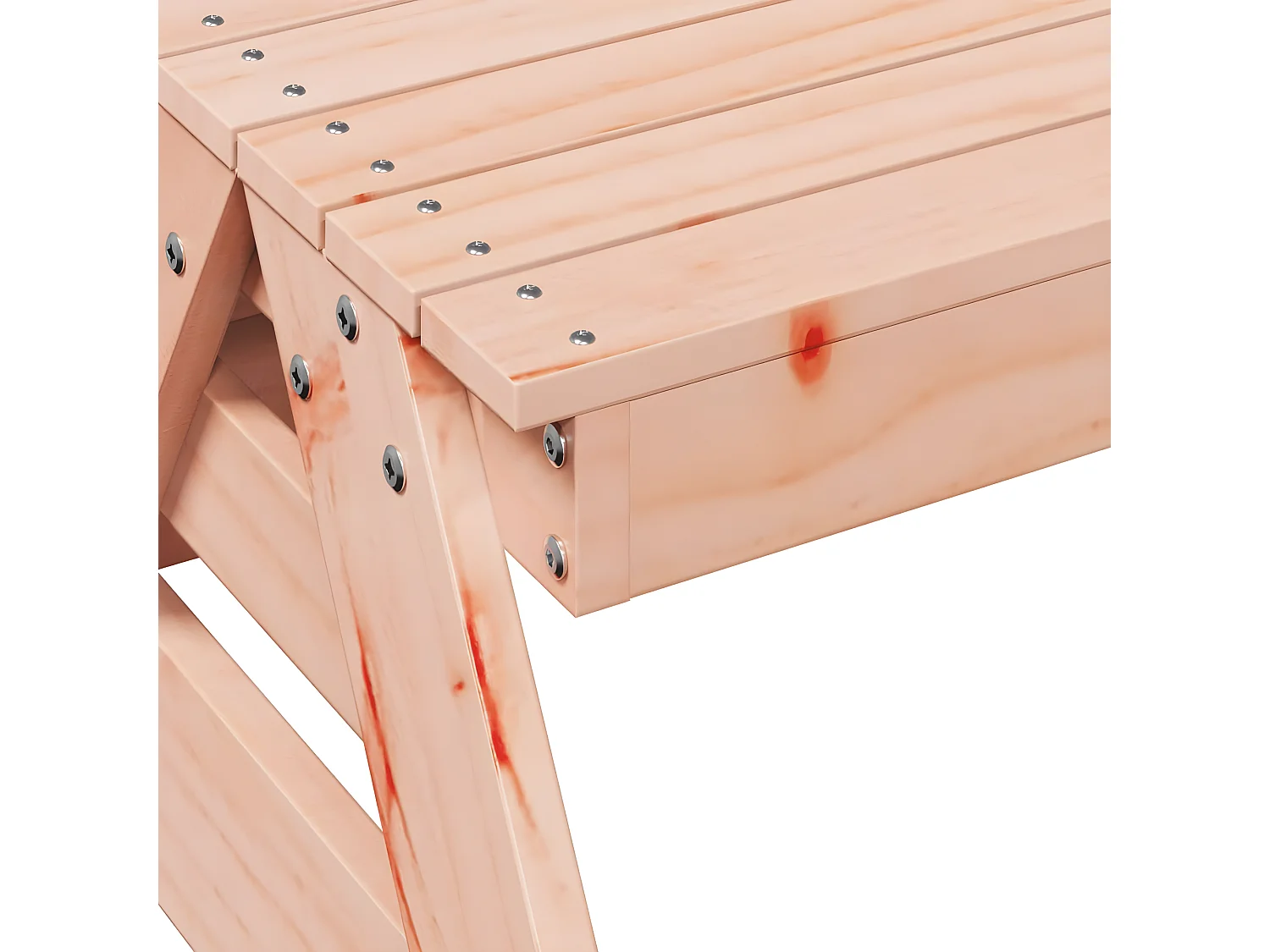 Quindel  Table de pique-nique pour enfants bois massif de douglas