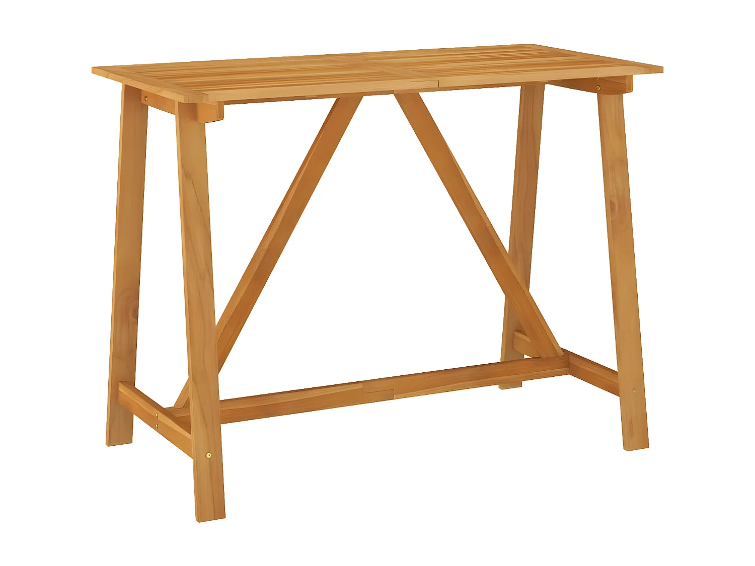 Four Corners  Tuinbartafel 140x70x104 cm massief acaciahout