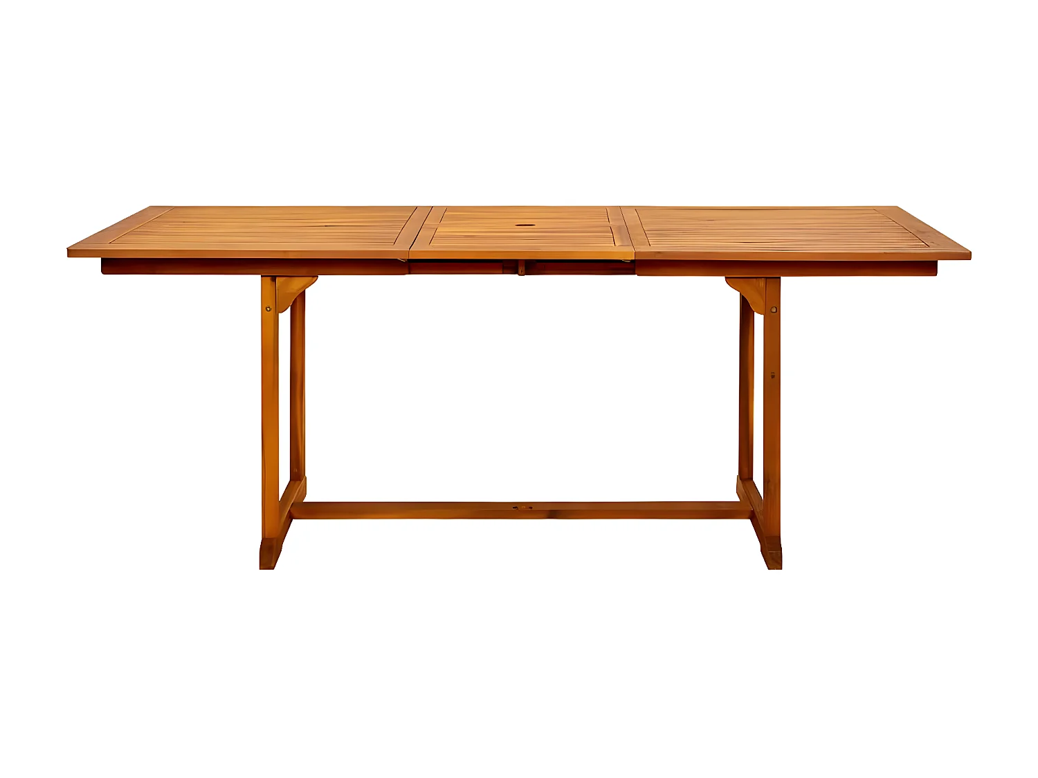 Wyril  Garten-Esstisch (150-200)x100x75 cm Massivholz Akazie