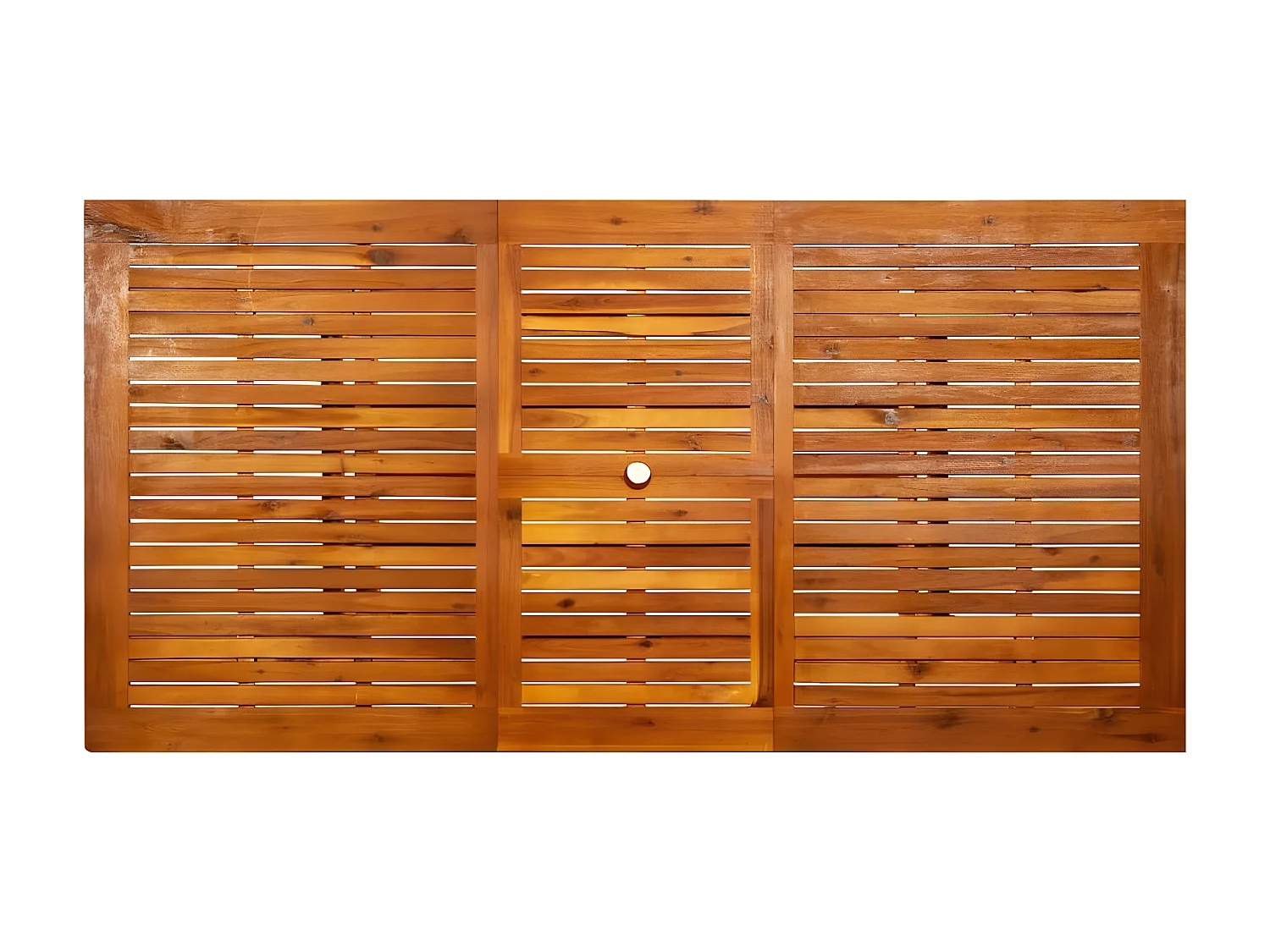 Wyril  Garten-Esstisch (150-200)x100x75 cm Massivholz Akazie