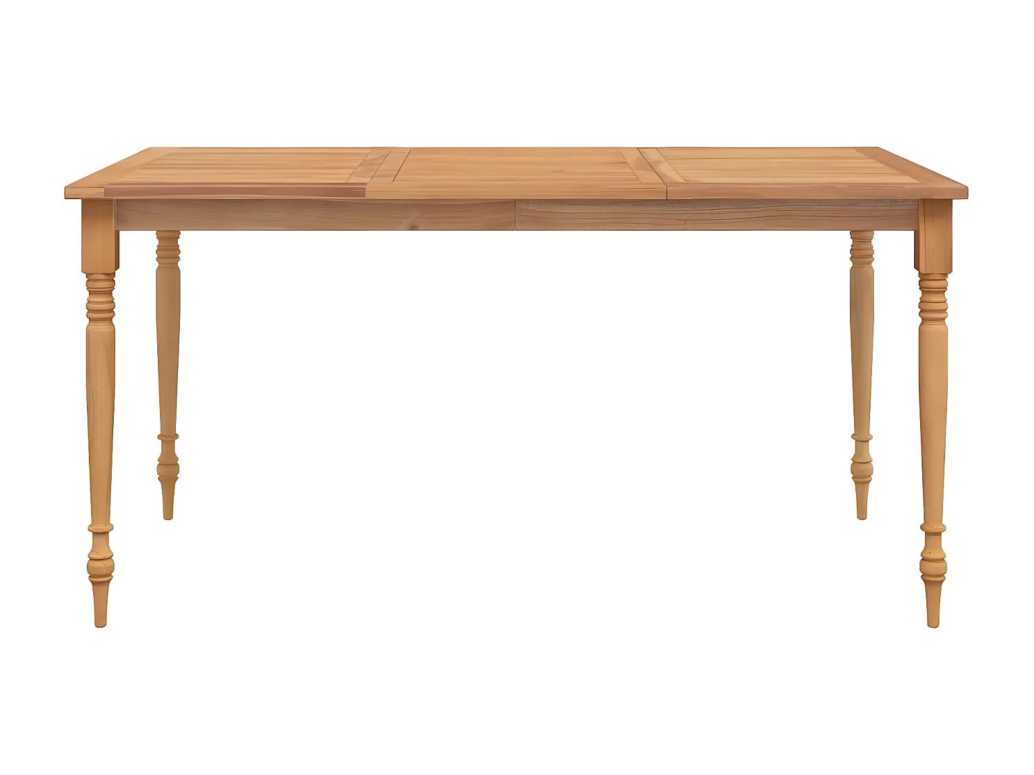 Harion  Mesa Batavia madera maciza de teca 150x90x75 cm