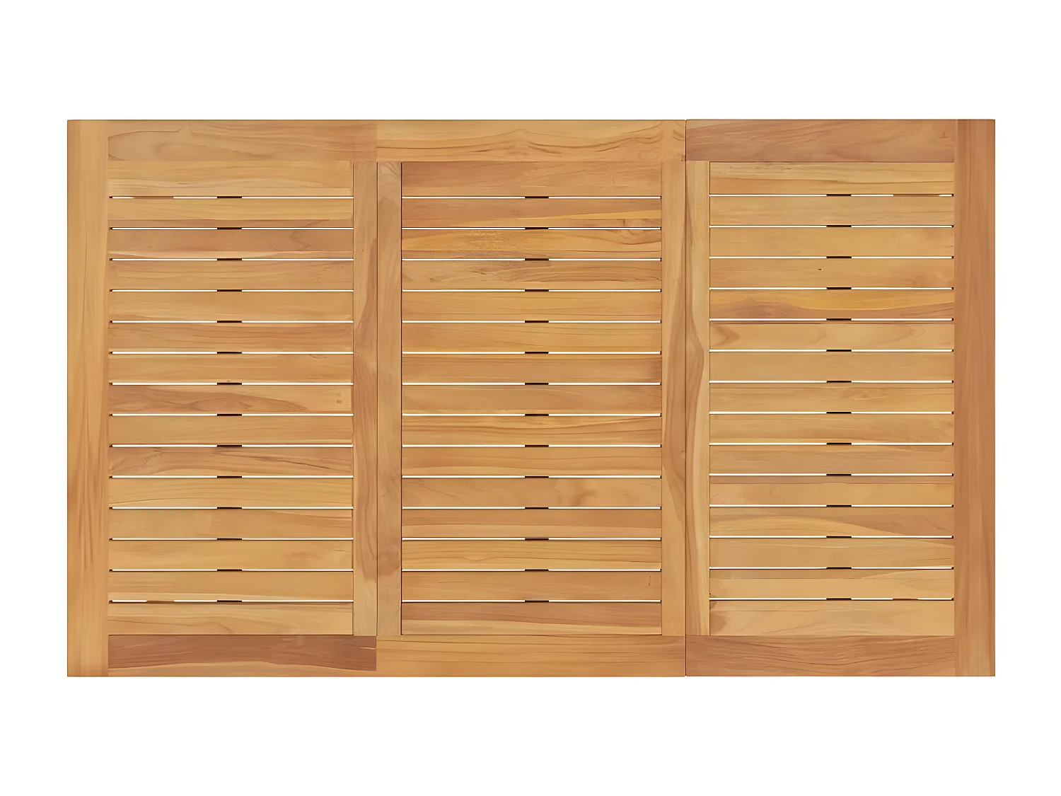 Harion  Mesa Batavia madera maciza de teca 150x90x75 cm