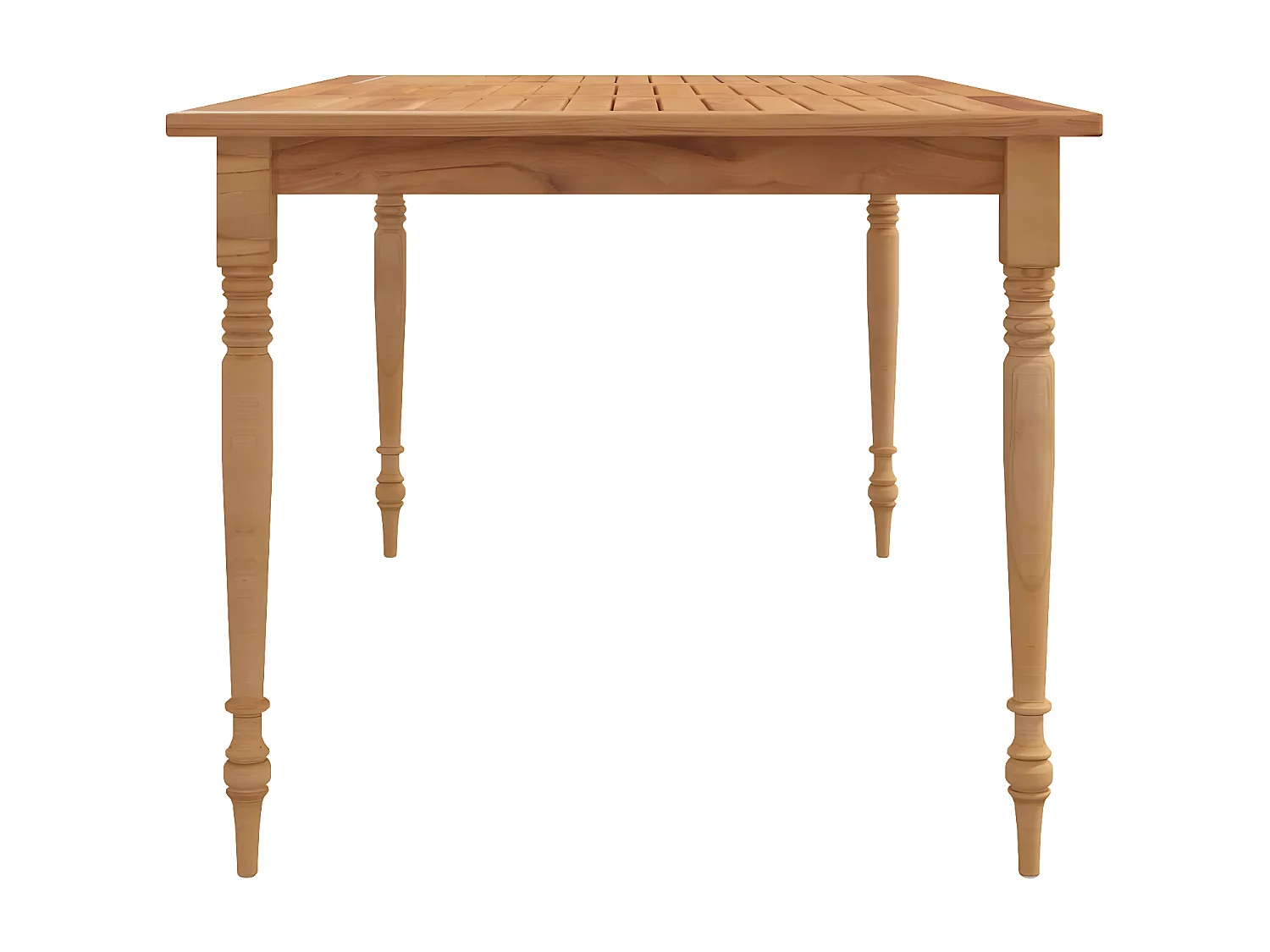 Harion  Table Batavia 150x90x75 cm Bois de teck solide