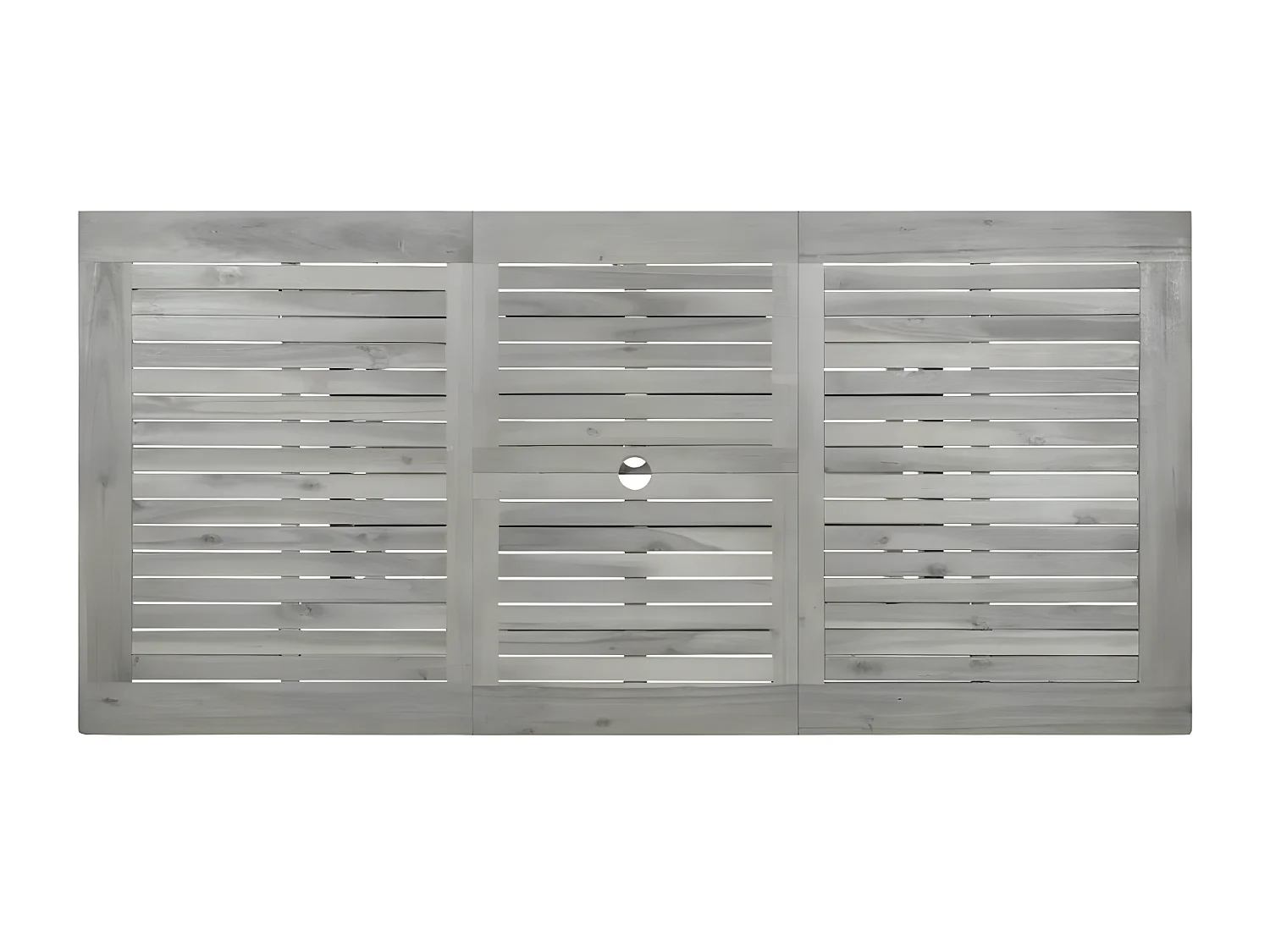 Stokkemarke  Tuintafel (120-170)x80x75 cm massief acaciahout