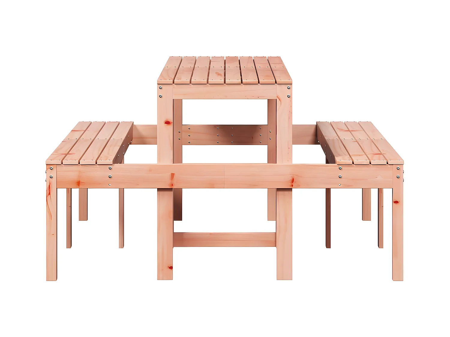 Horrin  Table de pique-nique 160x134x75 cm bois massif de douglas