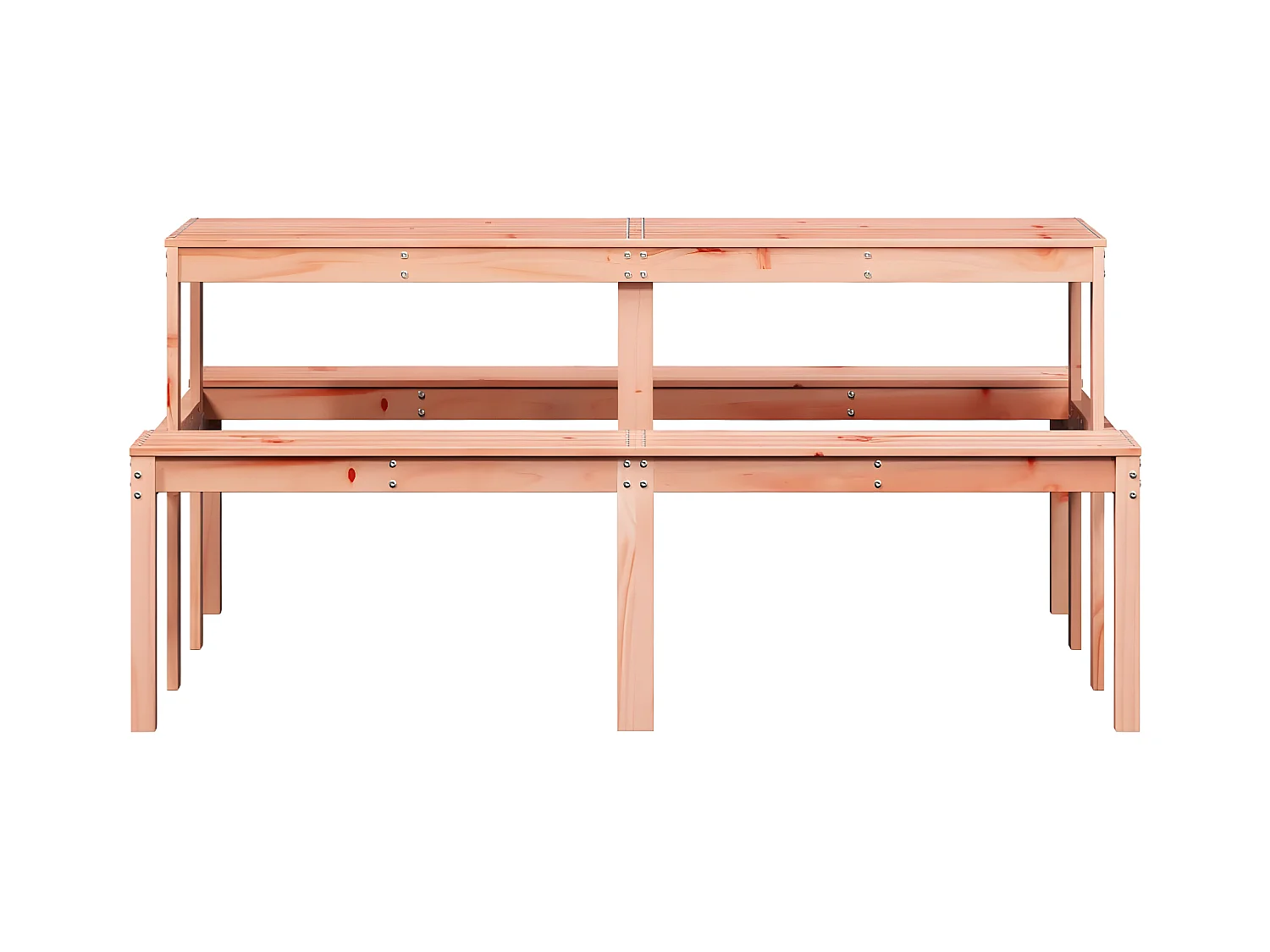 Horrin  Table de pique-nique 160x134x75 cm bois massif de douglas