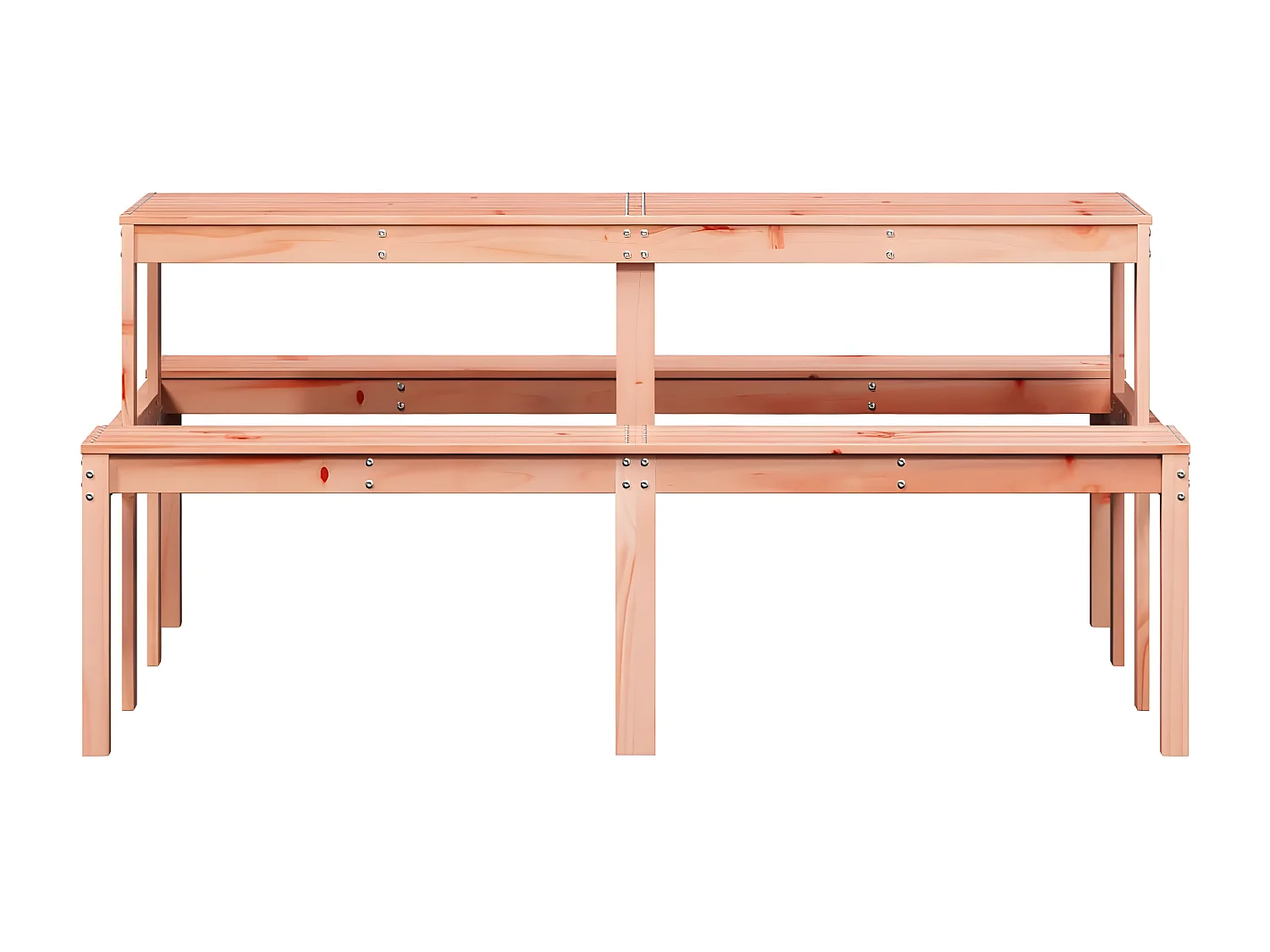 Horrin  Table de pique-nique 160x134x75 cm bois massif de douglas