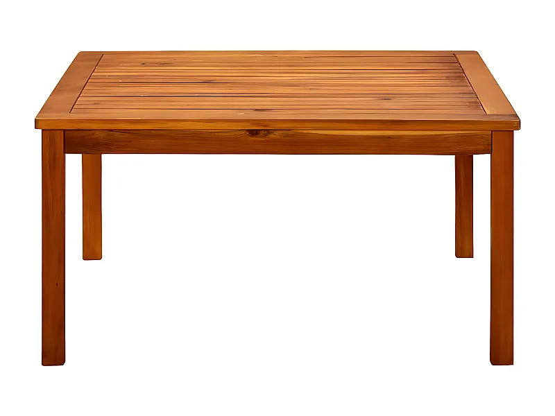Calipatria  Table basse de jardin 85x85x45 cm Bois solide d'acacia