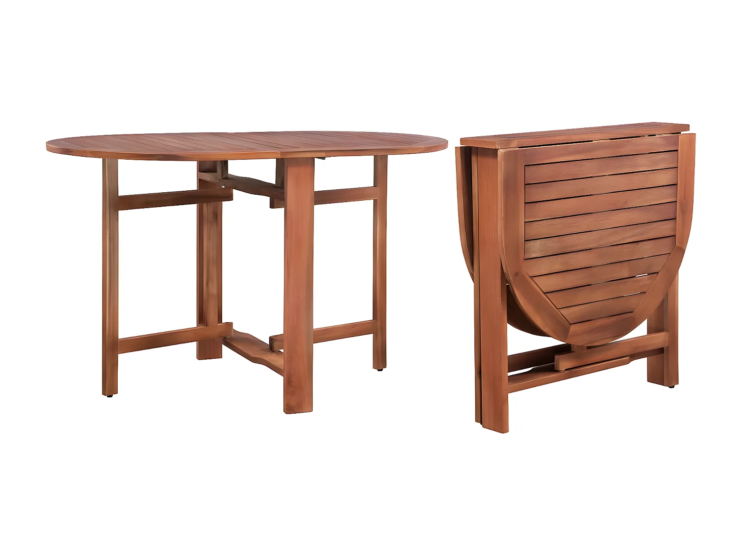 Garden Furniture -  Table de jardin 120x70x74 cm Bois d'acacia massif