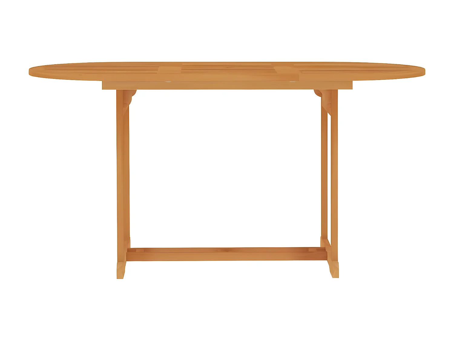 Sandro  Table de jardin 150x90x75 cm Bois de teck massif