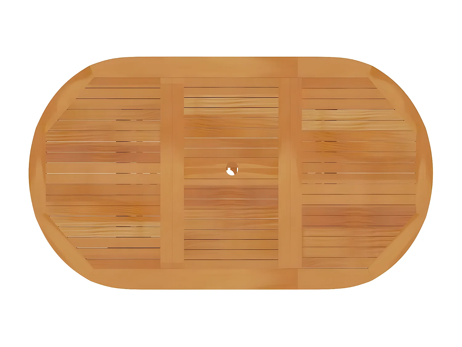 Sandro  Table de jardin 150x90x75 cm Bois de teck massif