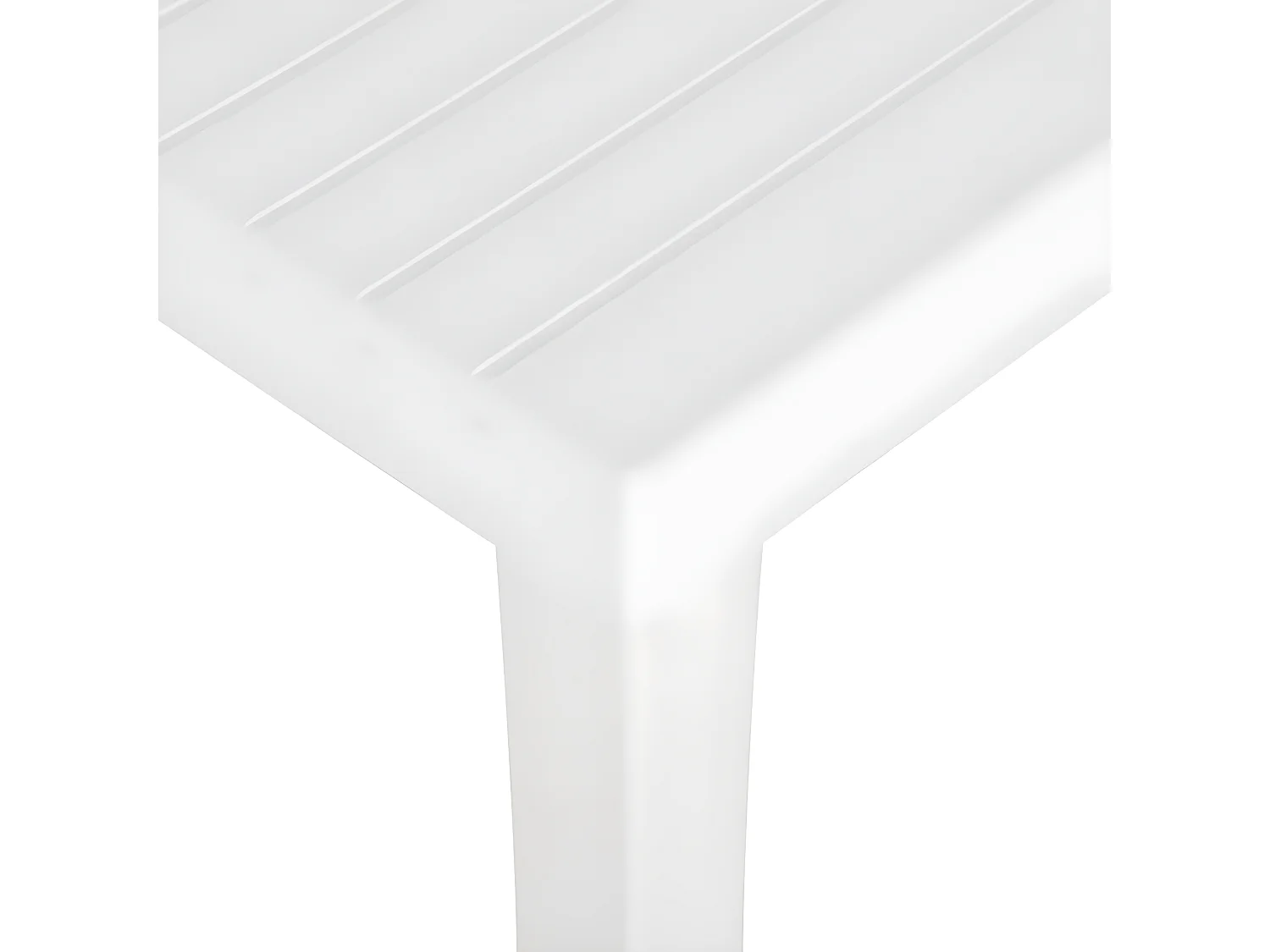 Mitchell Ray  Gartentisch 150x90x72 cm PP Weiß