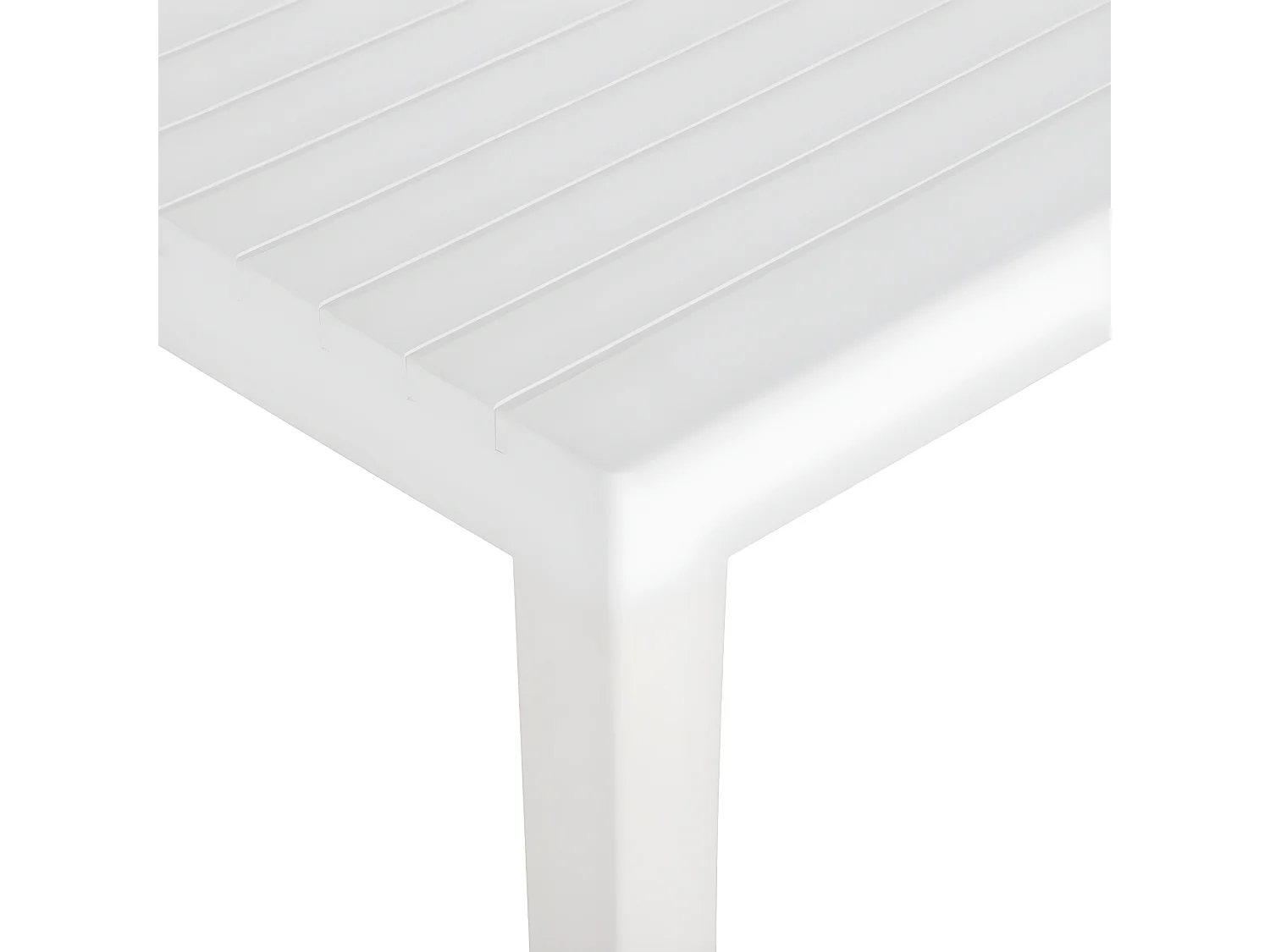 Mitchell Ray  Tavolo da Giardino 220x90x72 cm in PP Bianco