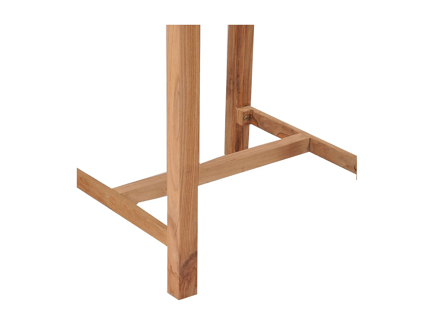 Sophie-Lise-Marie  Table de bar de jardin 60x60x105 cm bois de teck solide