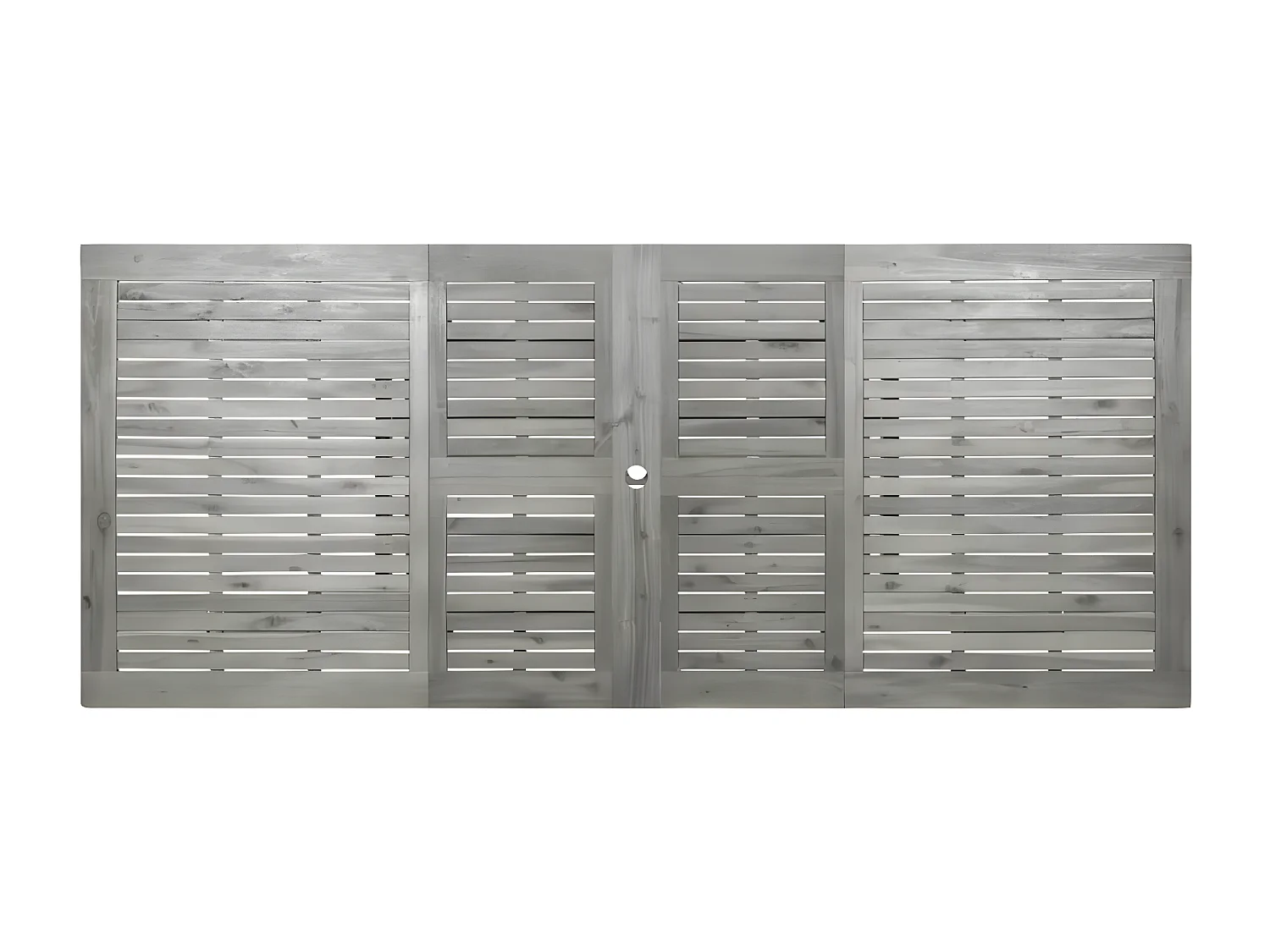 Stokkemarke  Garten-Esstisch (160-240)x100x75 cm Massivholz Akazie