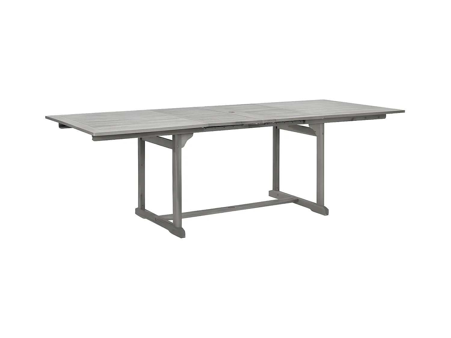 Stokkemarke  Tuintafel (160-240)x100x75 cm massief acaciahout