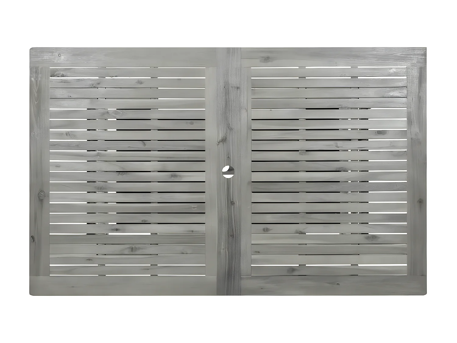 Stokkemarke  Mesa de comedor jardín madera maciza acacia (160-240)x100x75 cm