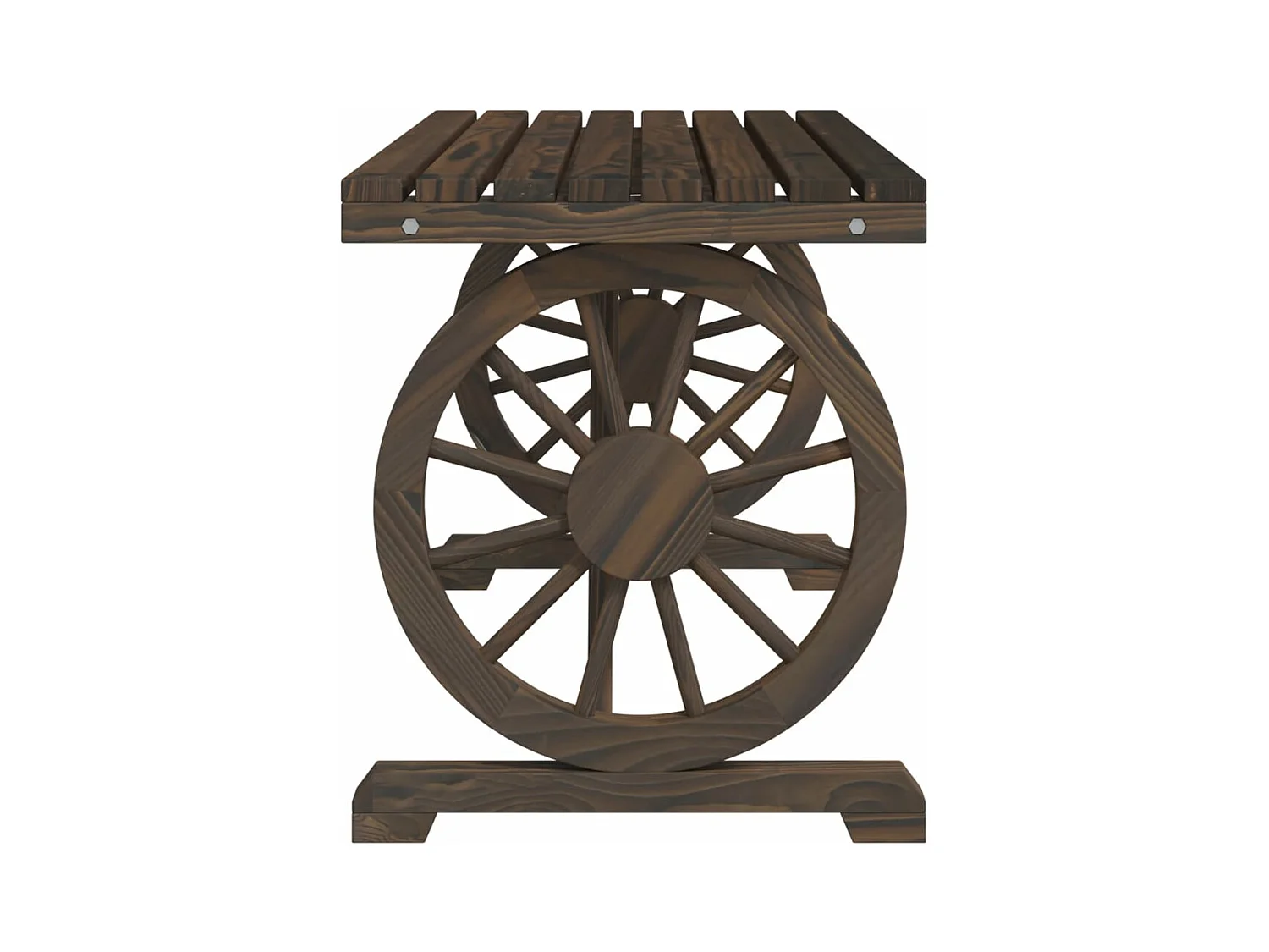 Claude-Henri  Gartentisch 115x55x65 cm Massivholz Tanne