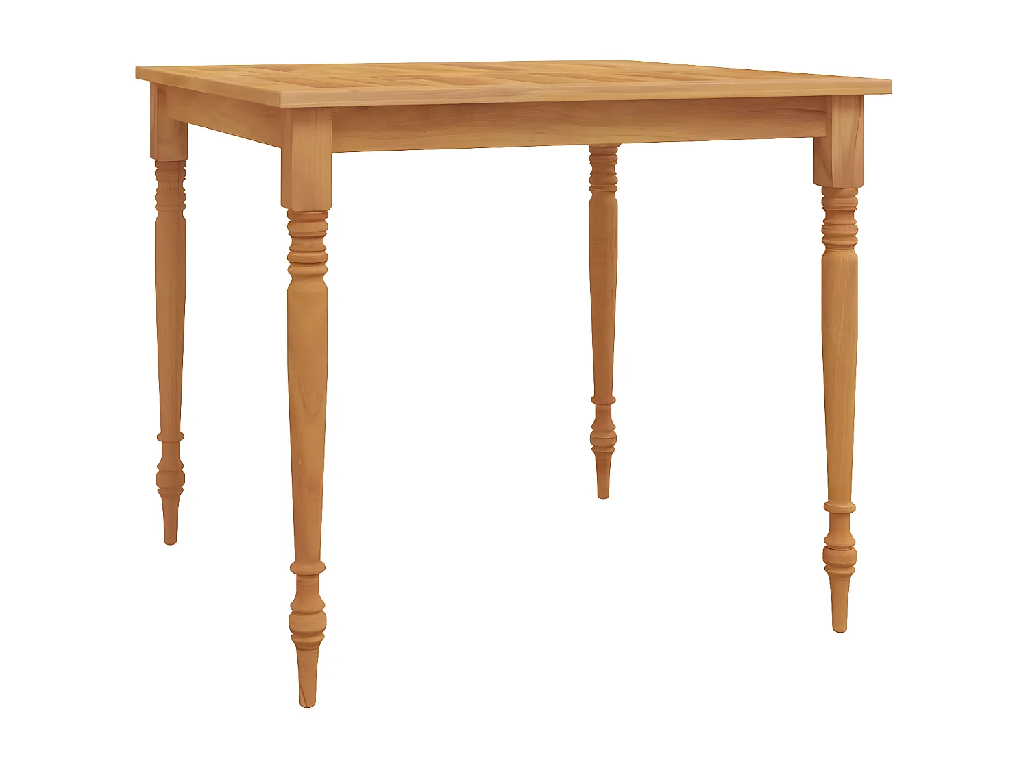 Harion  Tavolo Batavia 85x85x75 cm Legno Massello di Teak