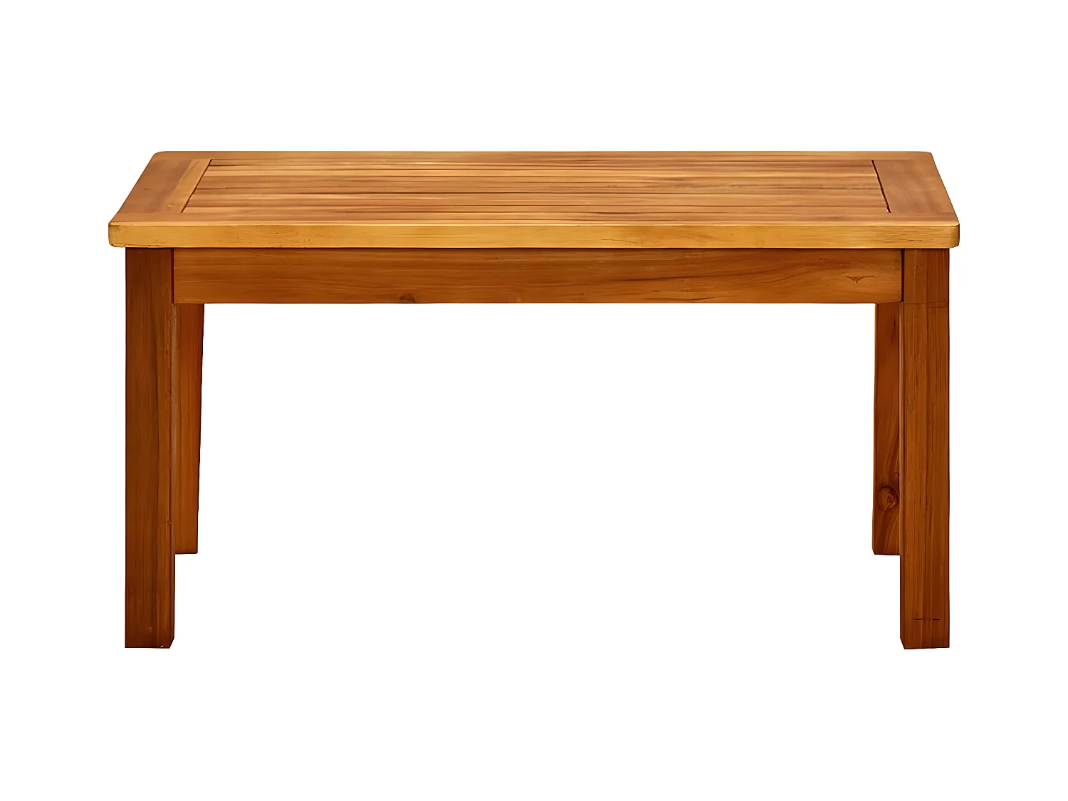Calipatria  Table basse de jardin 70x40x36 cm Bois solide d'acacia