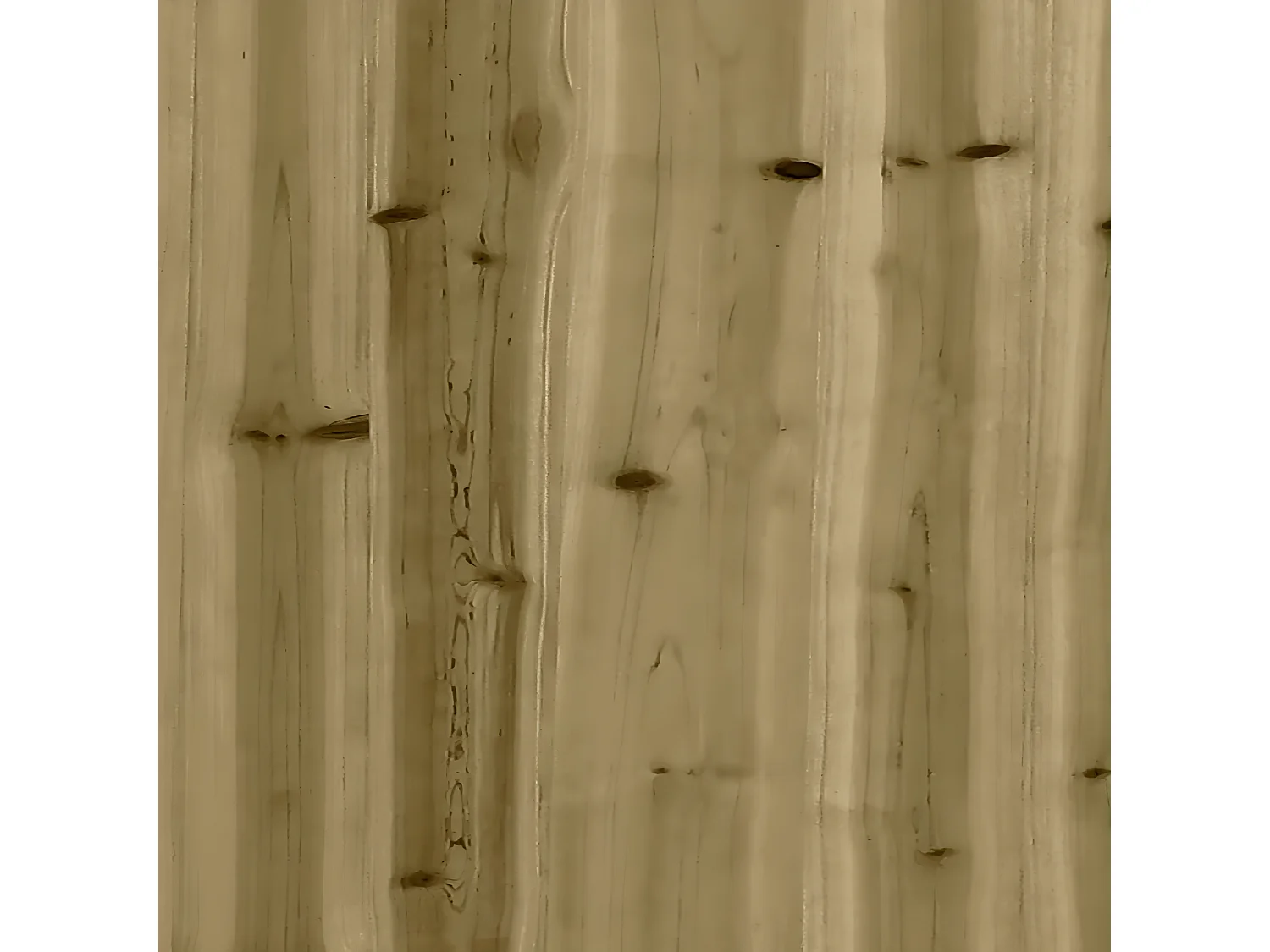 Horrin  Table de pique-nique 160x134x75 cm bois de pin imprégné