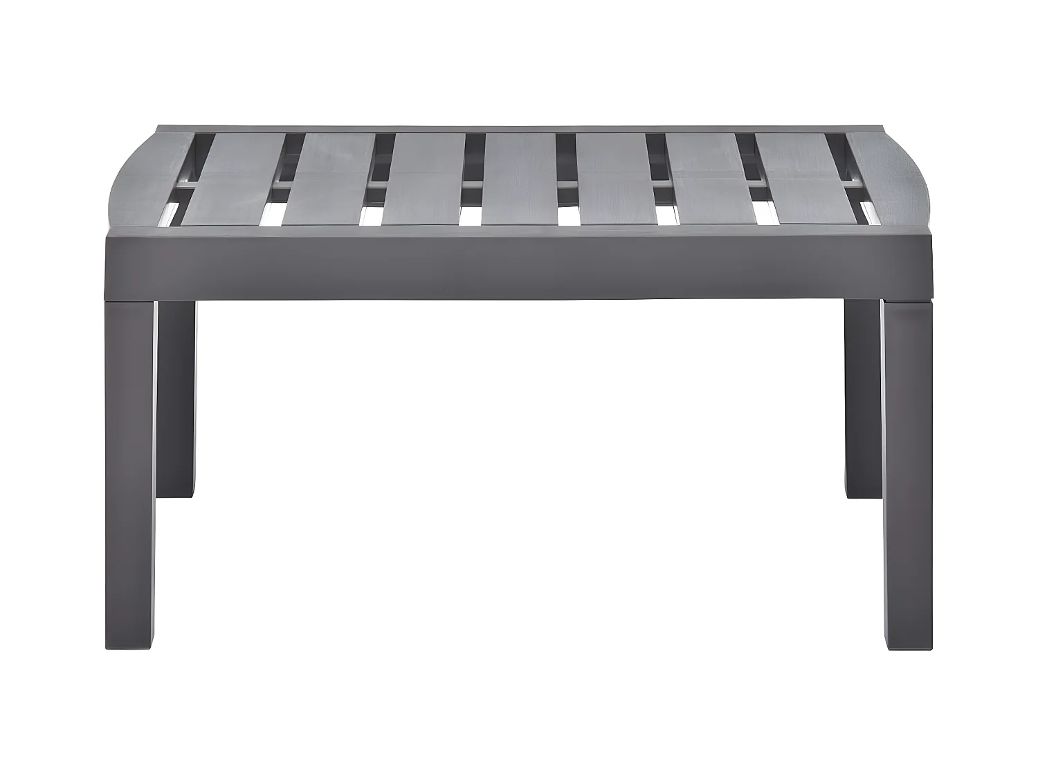 Claire-Odélie  Tuintafel 78x55x38 cm kunststof mokkakleurig