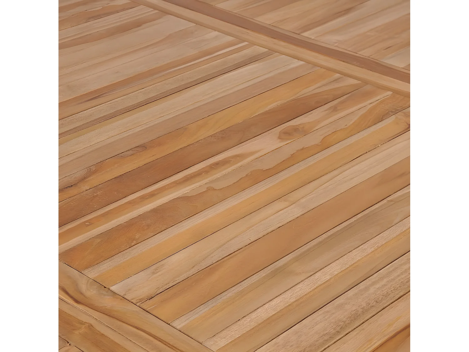 Yvlen  Table de jardin 200x100x77 cm Bois de teck solide