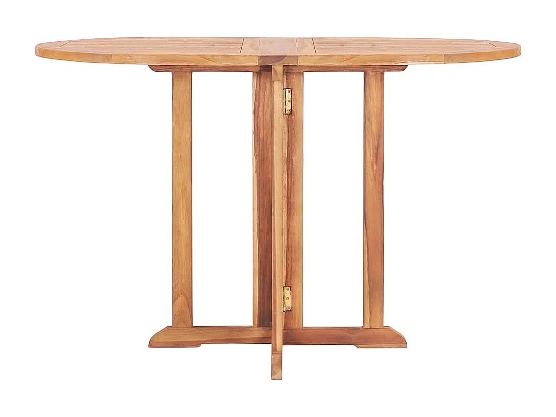 Boolavogue  Table pliable de jardin papillon 120x70x75 cm Bois teck solide