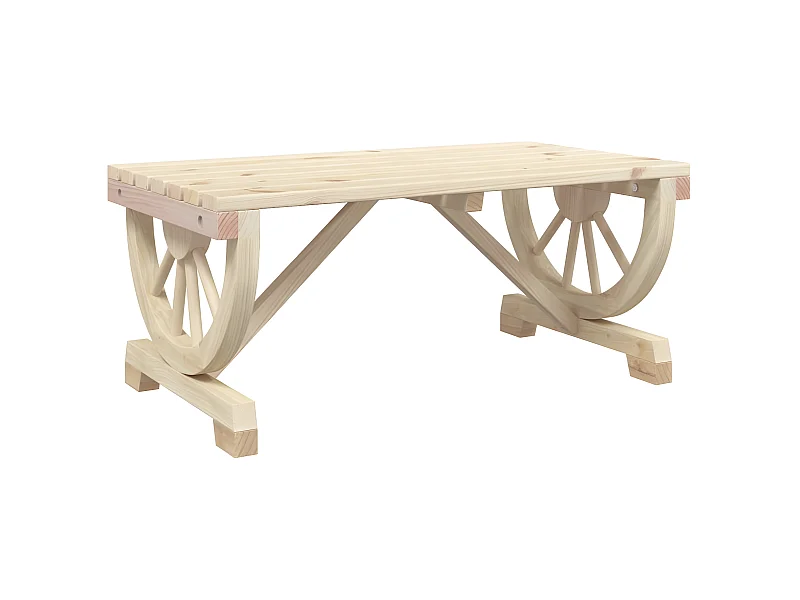 Karine  Tuintafel 90x50x40 cm massief vurenhout