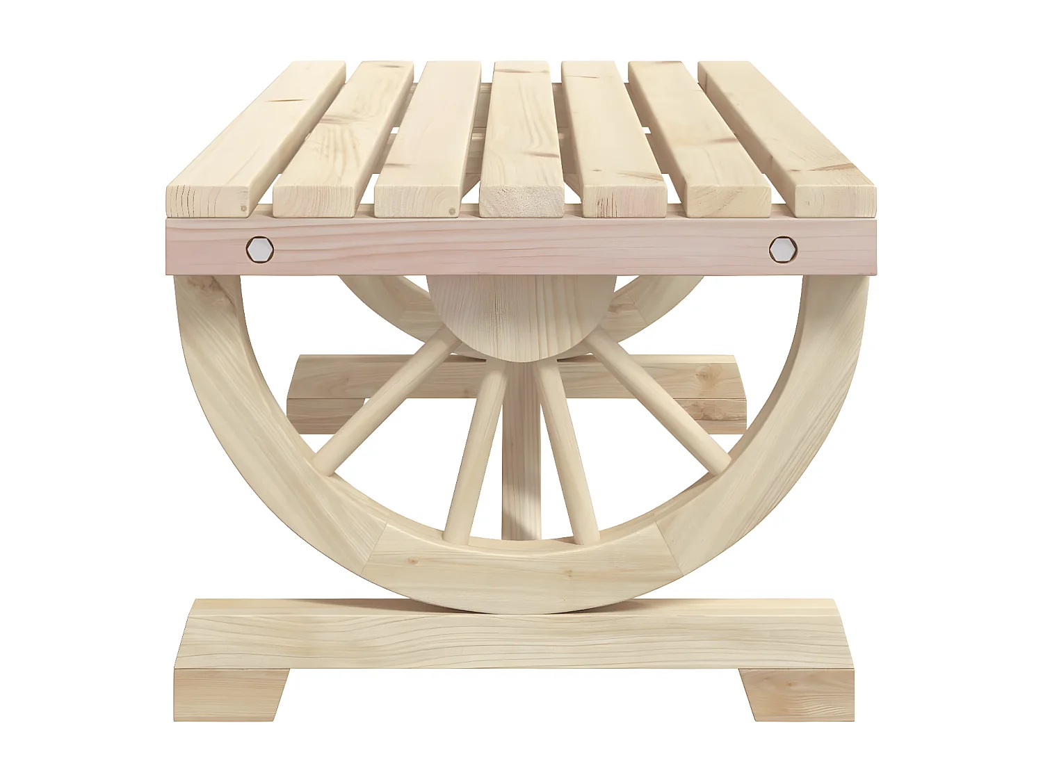 Karine  Tuintafel 90x50x40 cm massief vurenhout