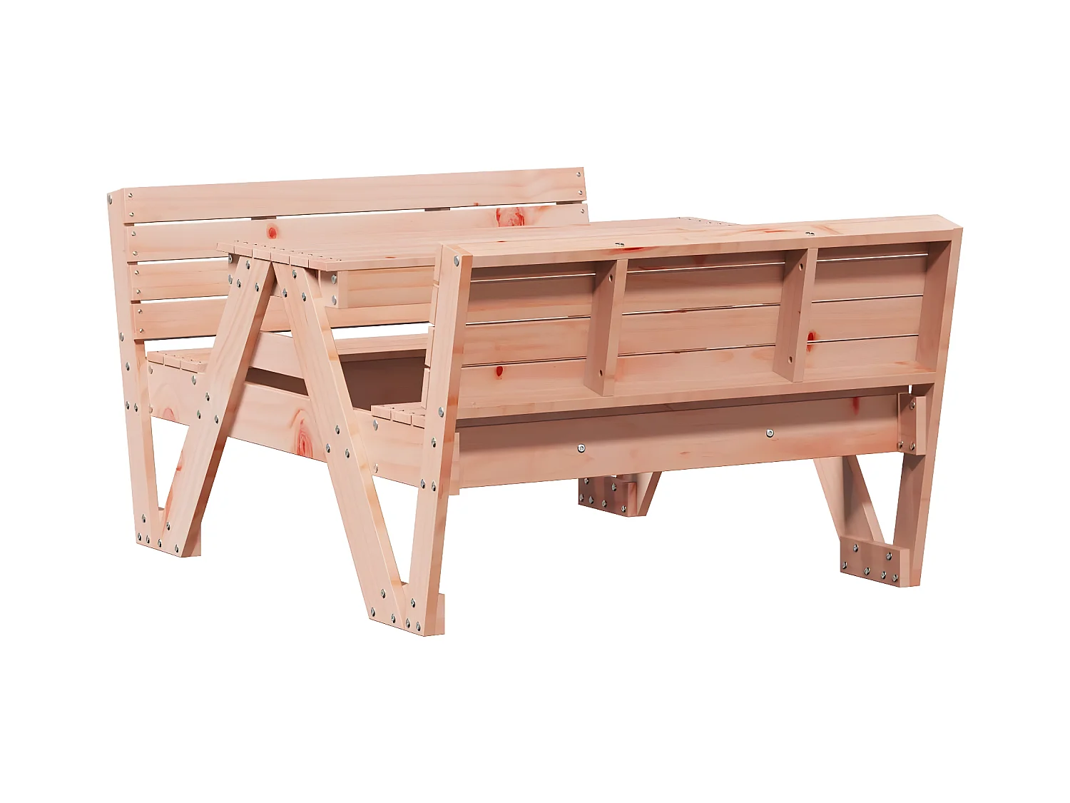 Velmi  Picknicktafel voor kinderen 88x122x58 cm massief douglashout