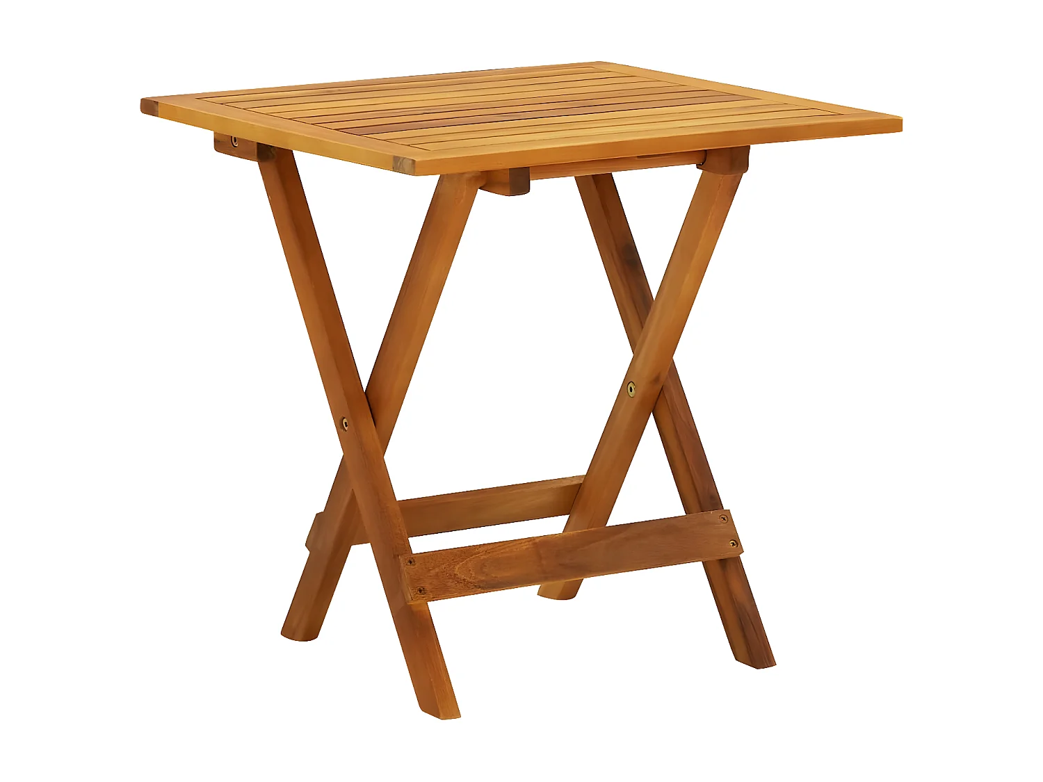 Qalvin  Bistrotisch 46x46x47 cm Massivholz Akazie