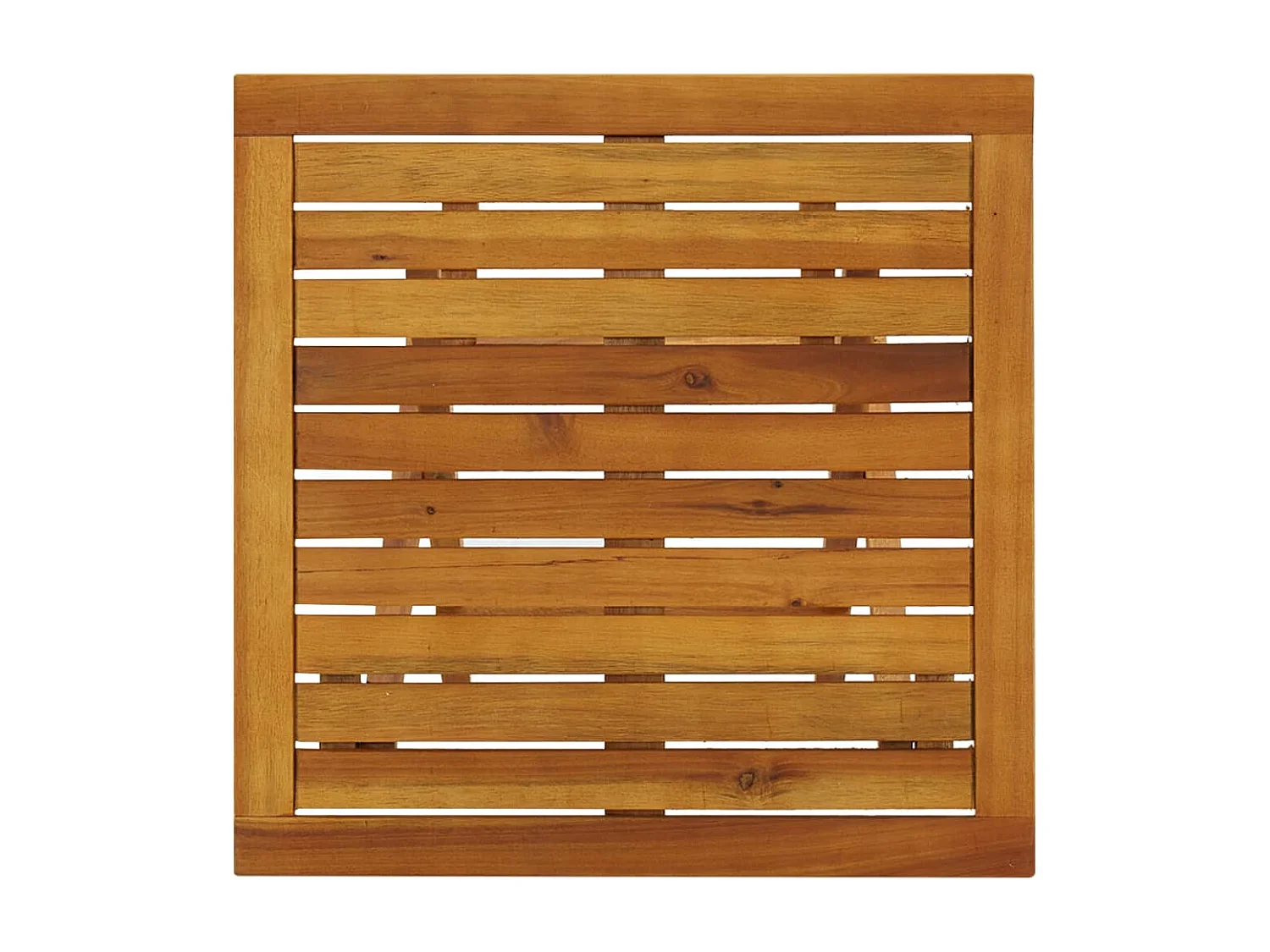 Qalvin  Bistrotisch 46x46x47 cm Massivholz Akazie