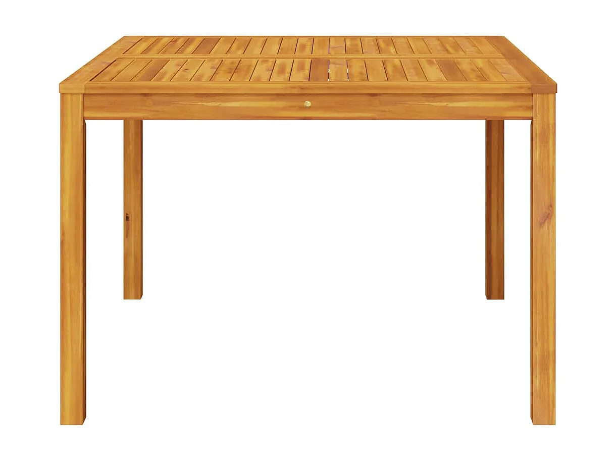 Amiens  Tuintafel 110x110x75 cm massief acaciahout
