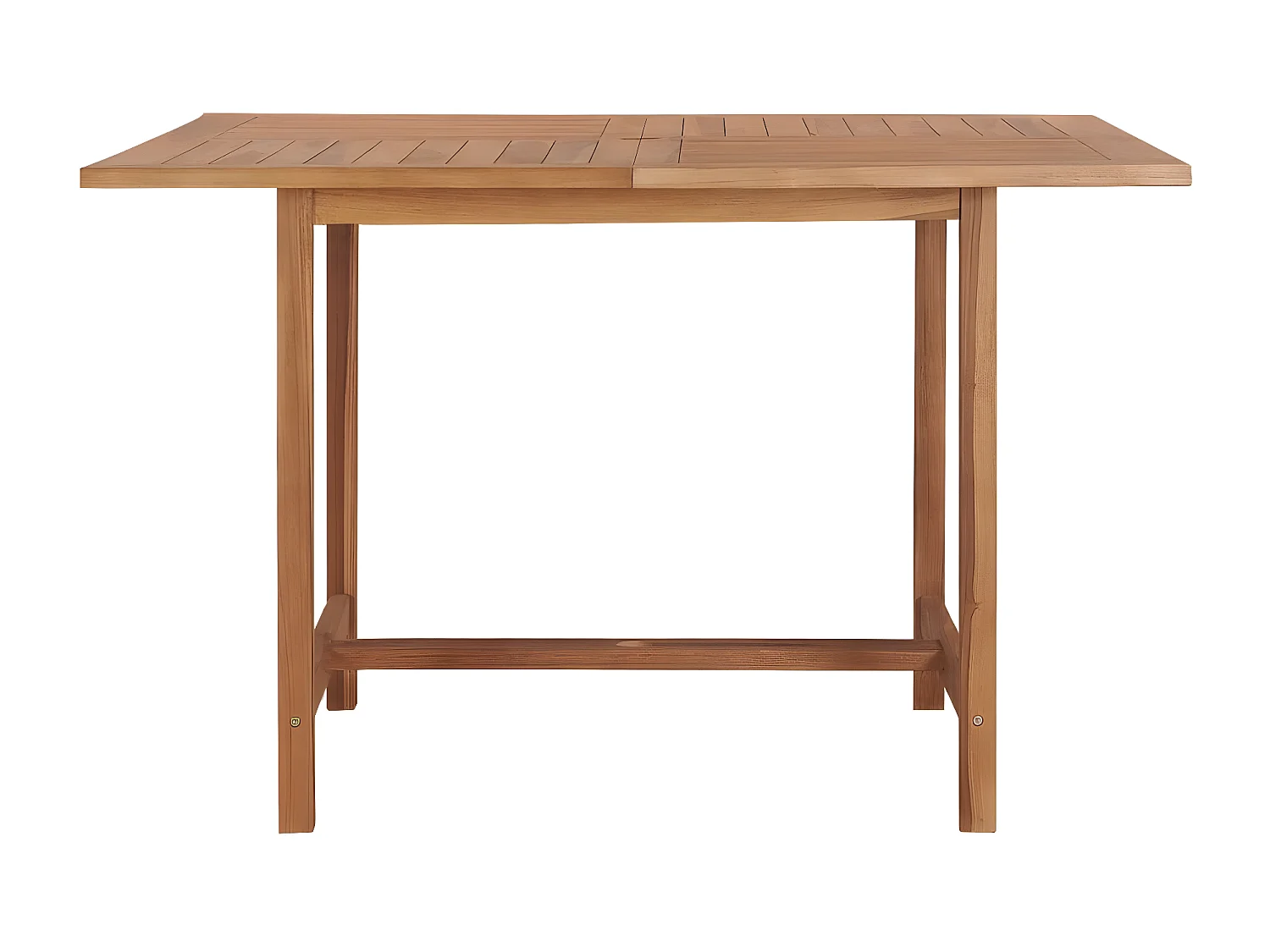 Cemil  Garten-Esstisch 110x110x75 cm Massivholz Teak