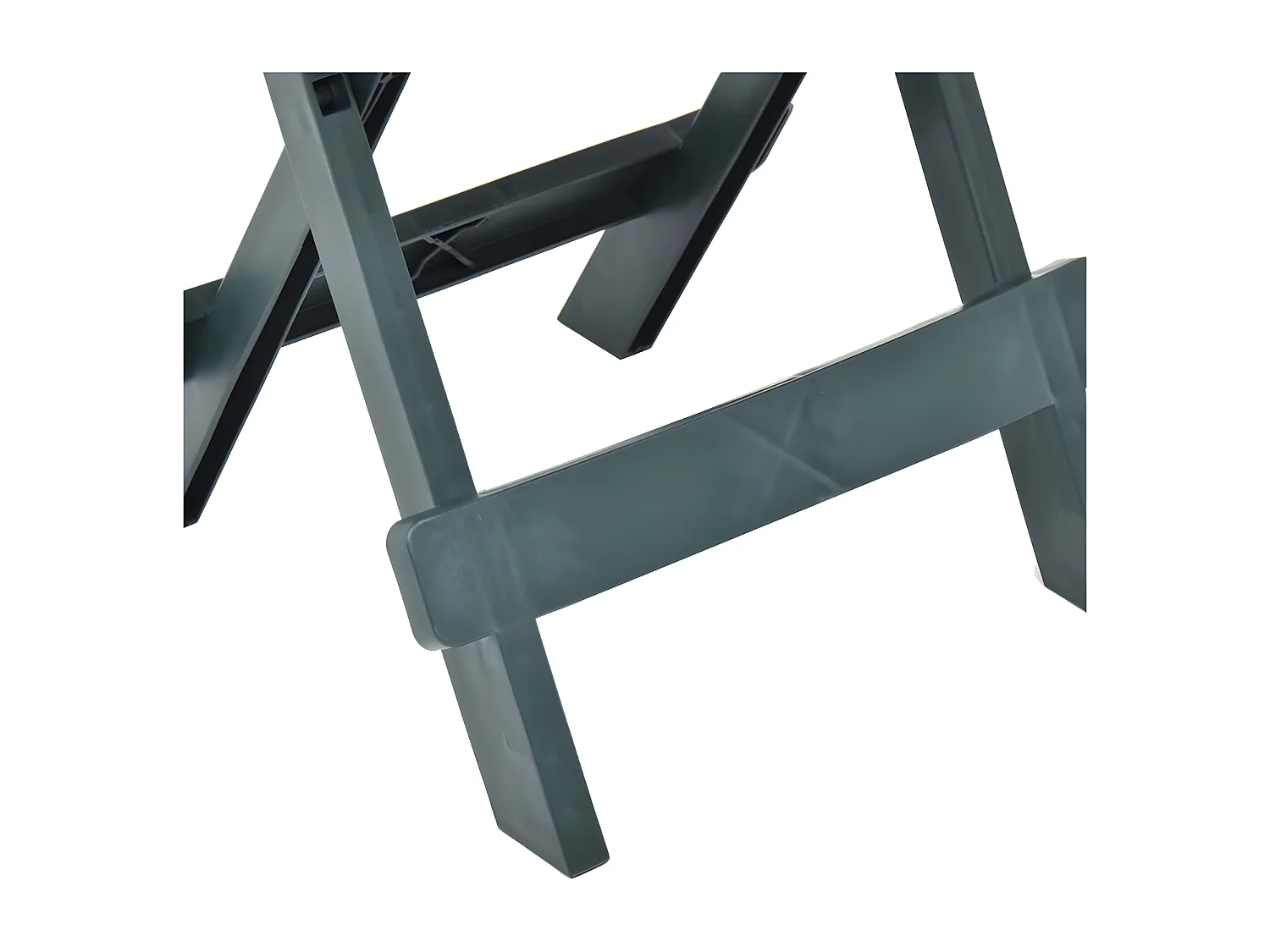 Bålsta  Tuintafel inklapbaar 45x43x50 cm kunststof groen