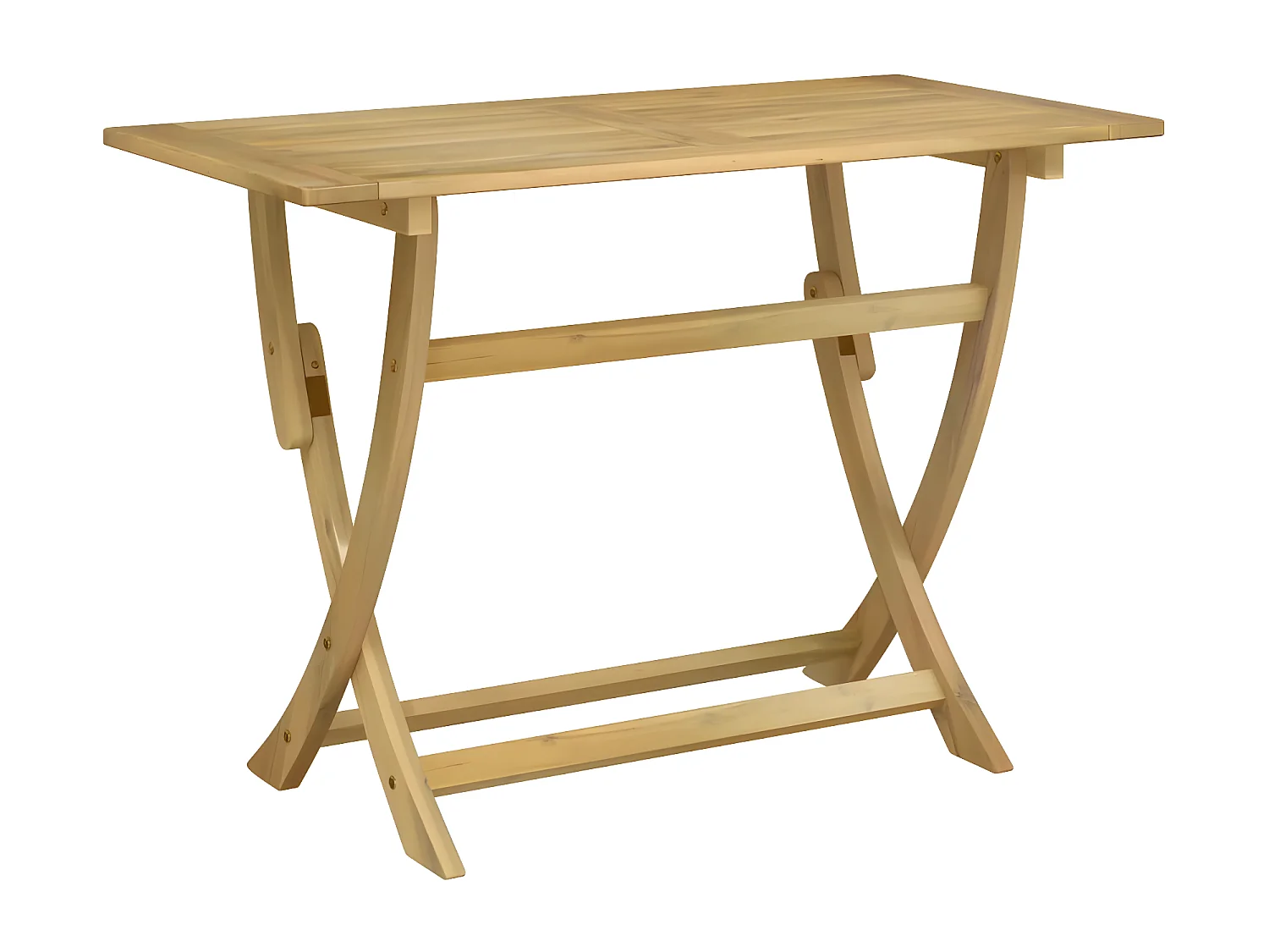 Celronor  Gartentisch Klappbar 110x55x75 cm Massivholz Akazie