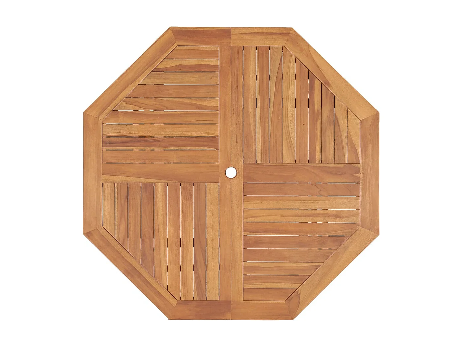 Cemil  Table à dîner de jardin 110x110x75 cm Bois massif de teck