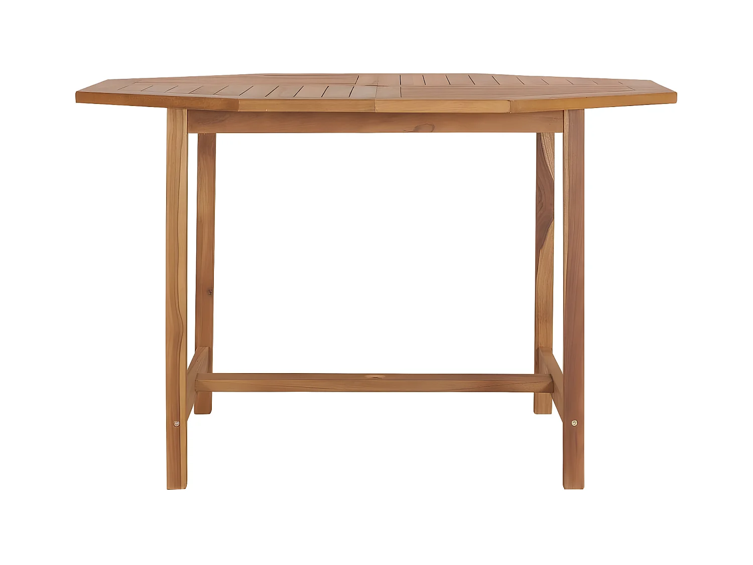 Cemil  Table à dîner de jardin 110x110x75 cm Bois massif de teck