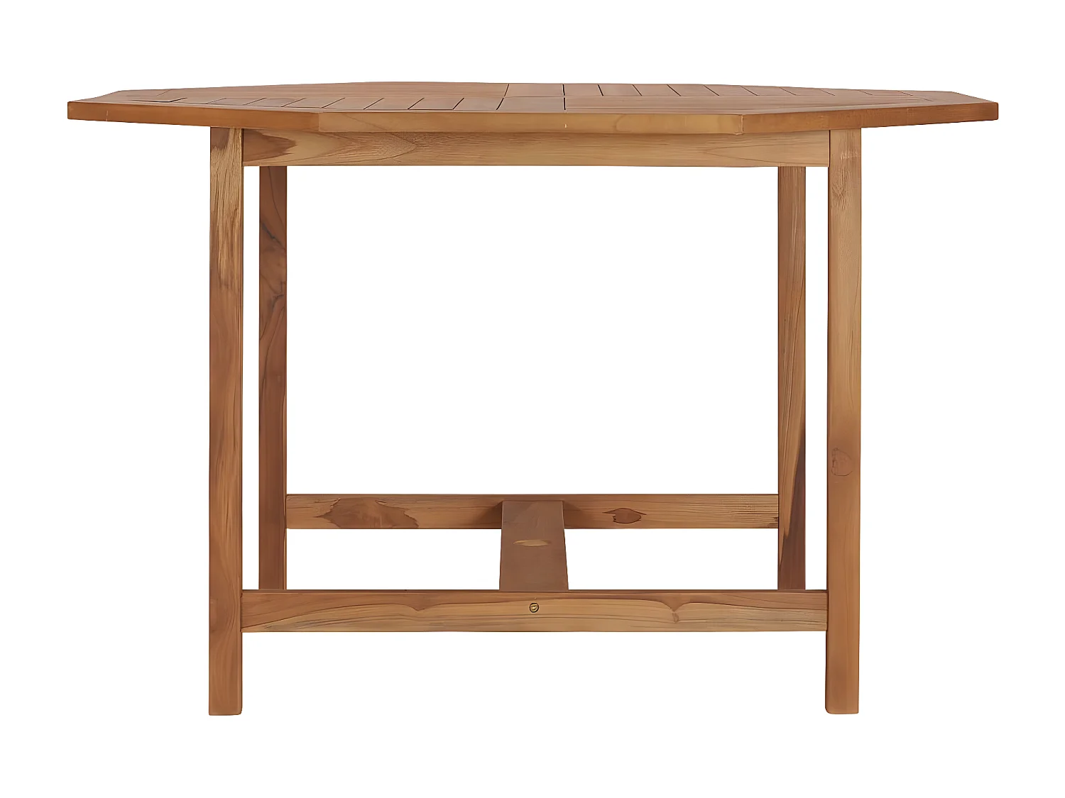 Cemil  Table à dîner de jardin 110x110x75 cm Bois massif de teck