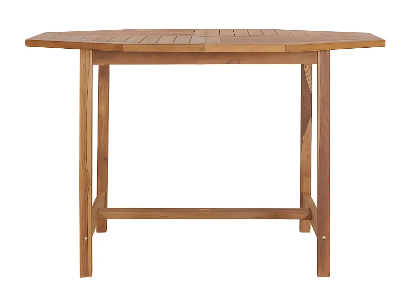 Cemil  Table à dîner de jardin 110x110x75 cm Bois massif de teck