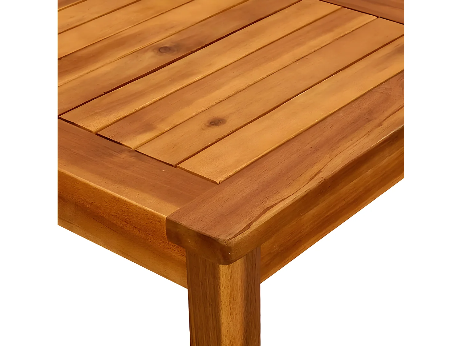 Calipatria  Table basse de jardin 45x45x36 cm Bois solide d'acacia